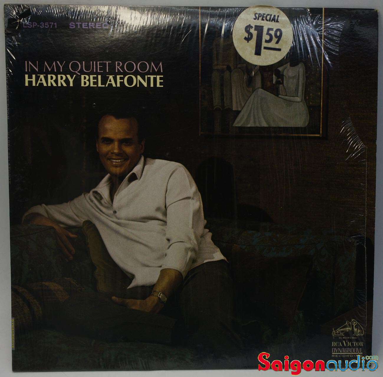 Đĩa than LP Harry Belafonte ‎– In My Quiet Room