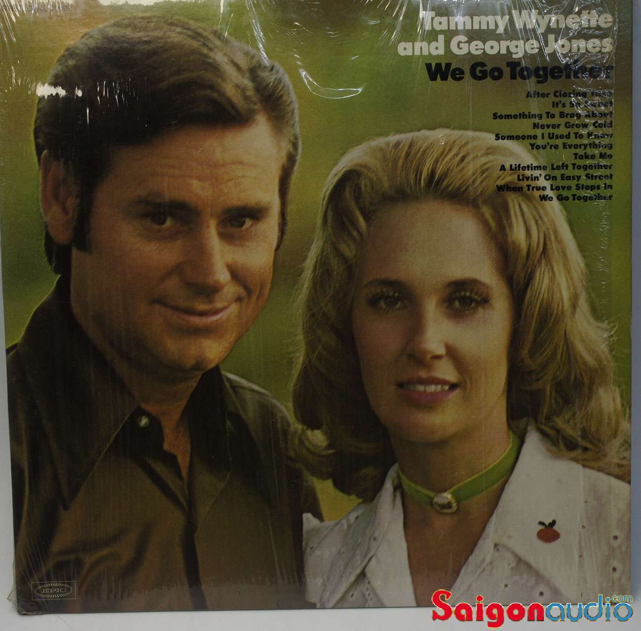 Đĩa than LP Tammy Wynette & George Jones ‎– We Go Together