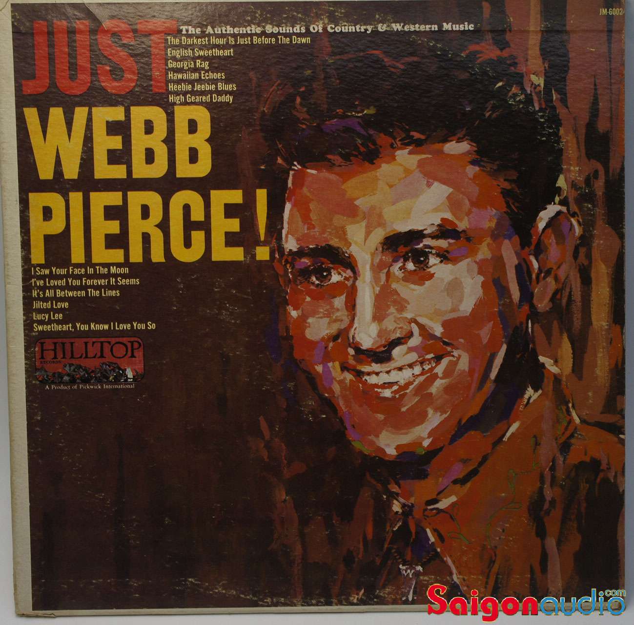 Đĩa than LP Webb Pierce - Just Webb Pierce (1965)