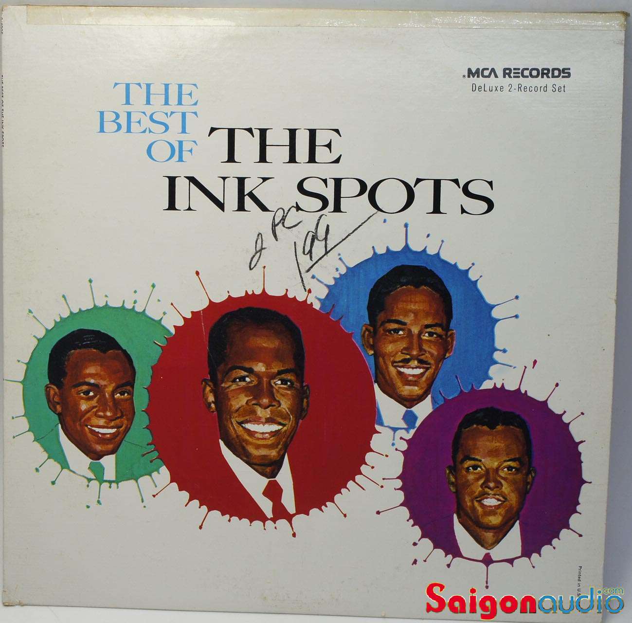 Đĩa than LP The Best of the Ink Spots Deluxe 2-Records Set (2 đĩa)
