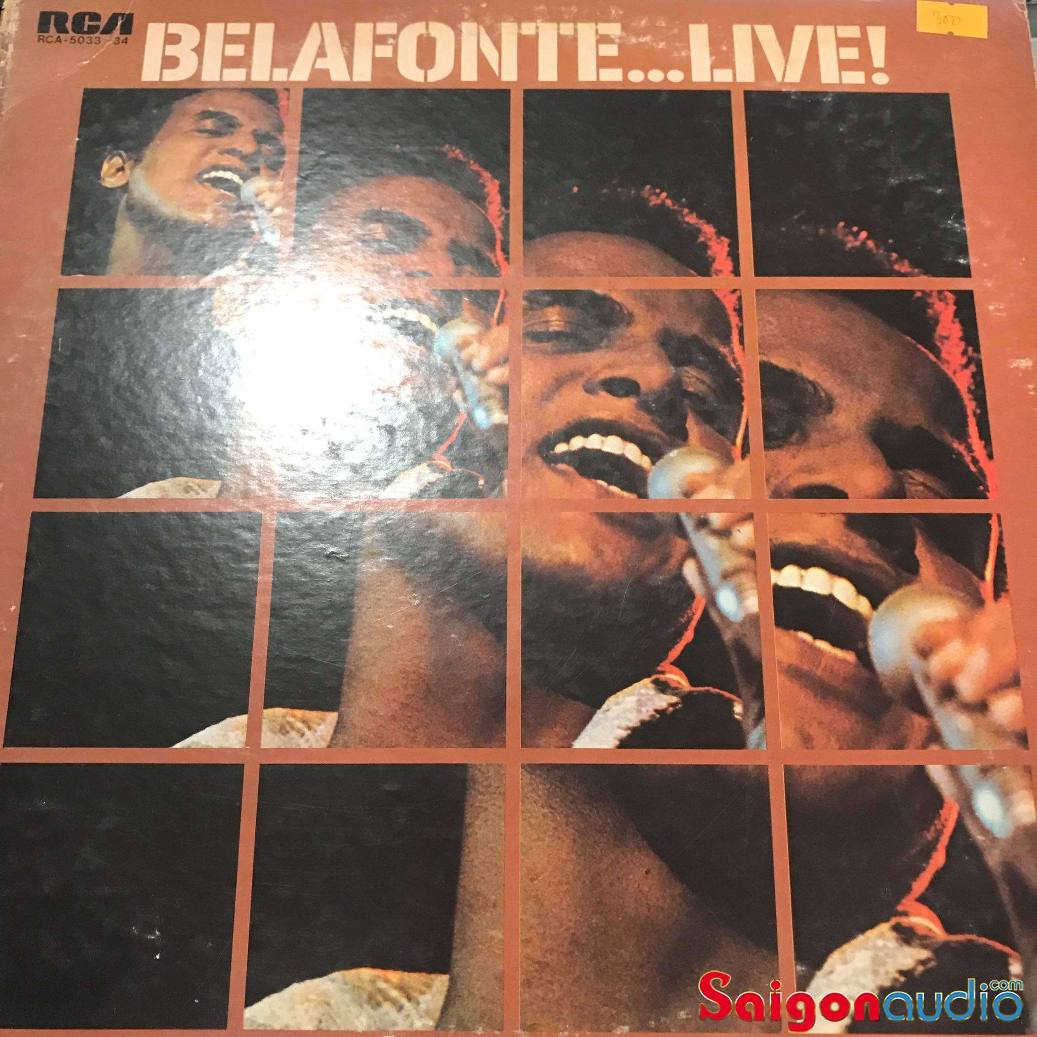 Đĩa than LP Harry Belafonte - Belafonte ...Live!