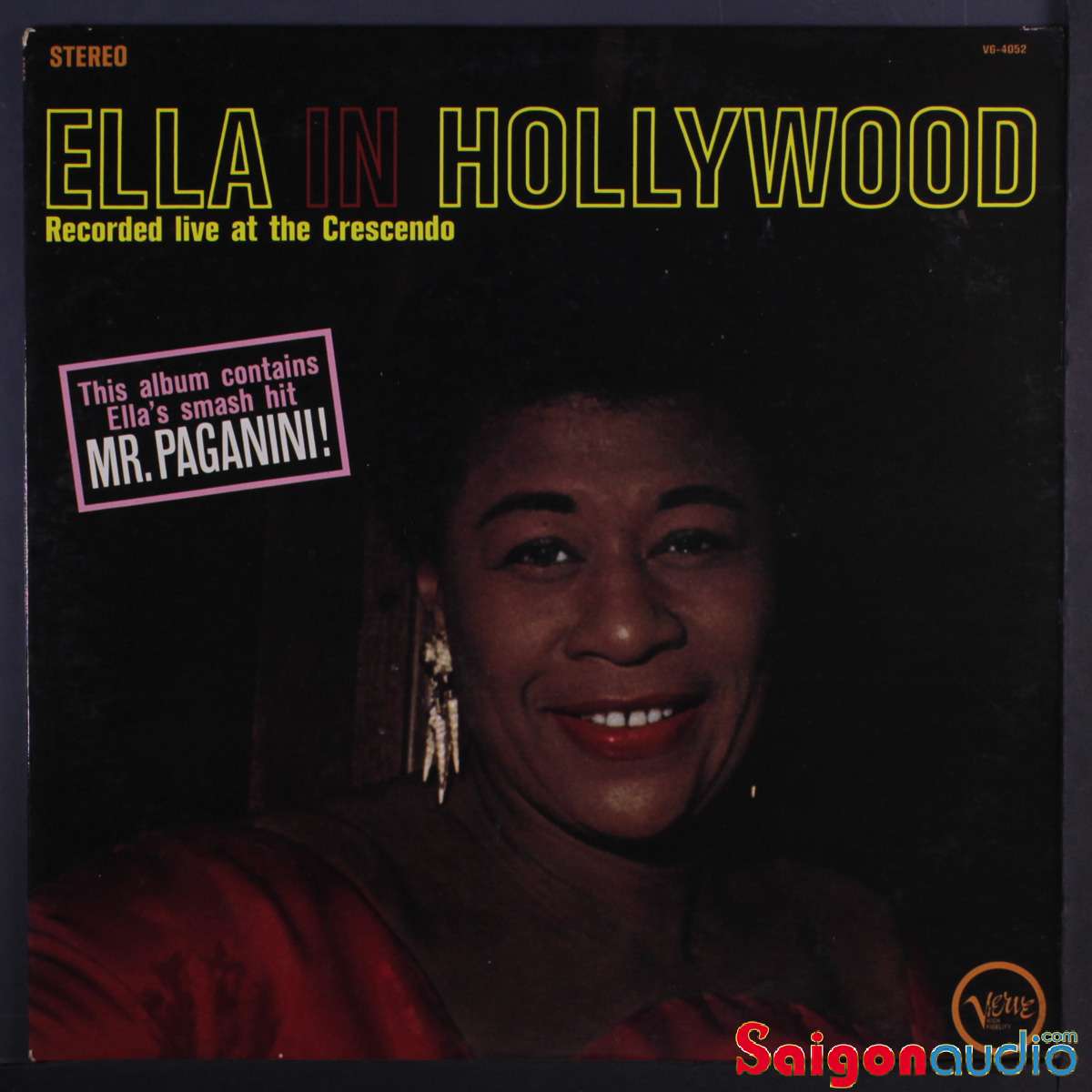 Đĩa than LP Ella Fitzgerald - Ella In Hollywood