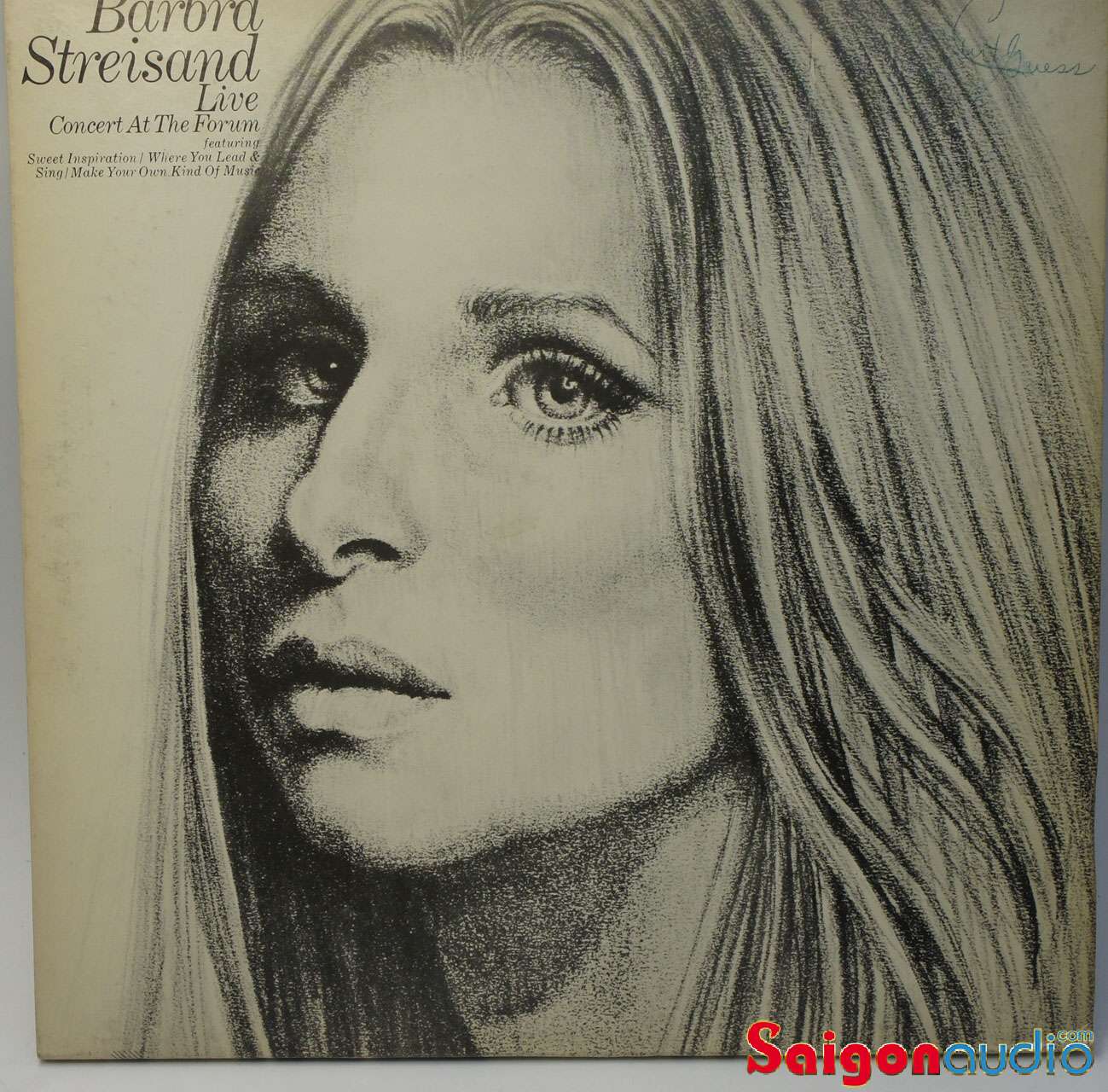 Đĩa than LP Barbra Streisand - Live Concert At The Forum (1972)
