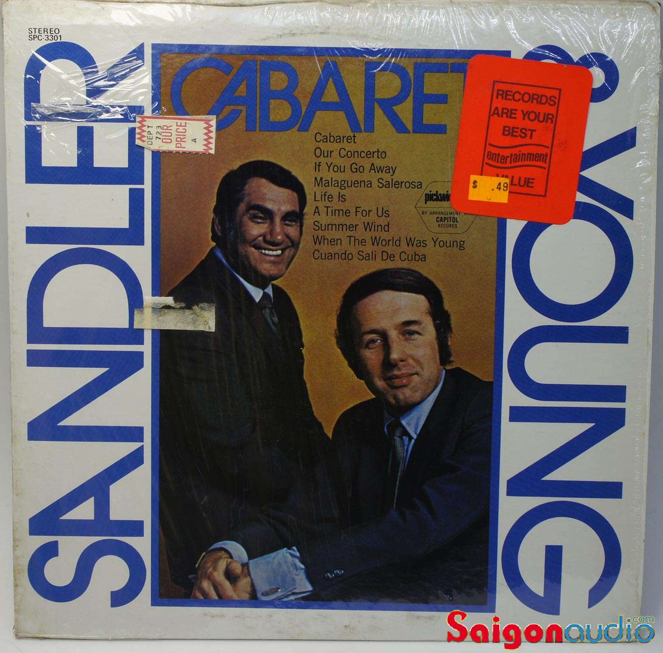 Đĩa than LP Sandler & Young - Cabaret
