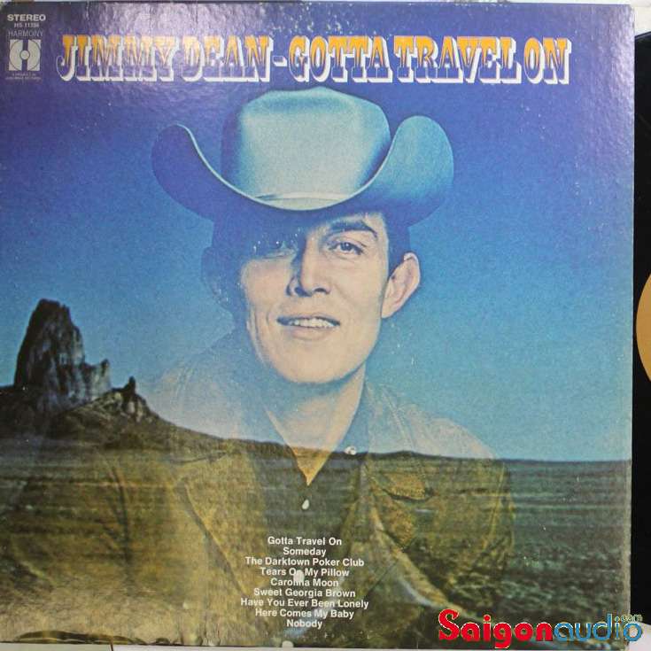Đĩa than LP Jimmy Dean - Gotta Travel On
