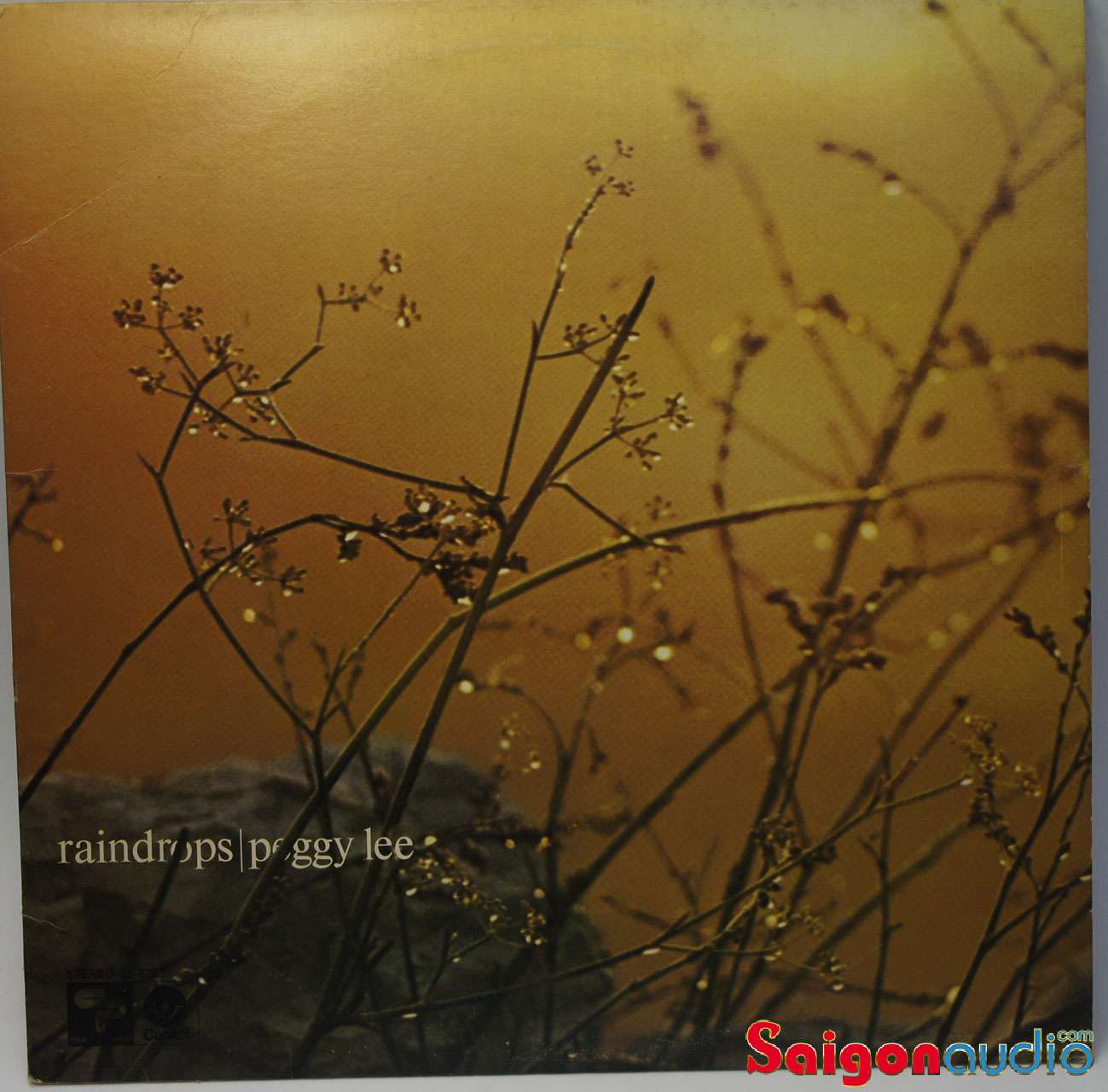 Đĩa than LP Peggy Lee - Raindrops