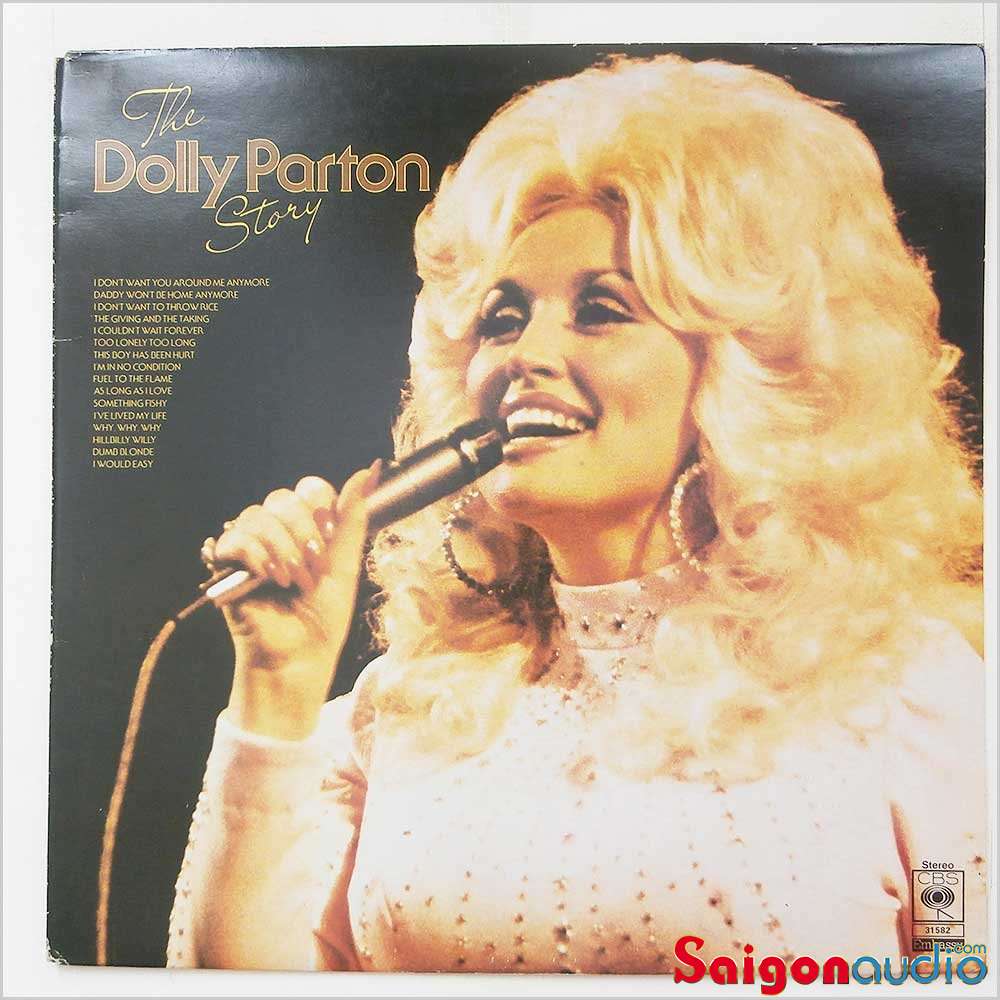 Đĩa than LP Dolly Parton ‎– The Dolly Parton Story