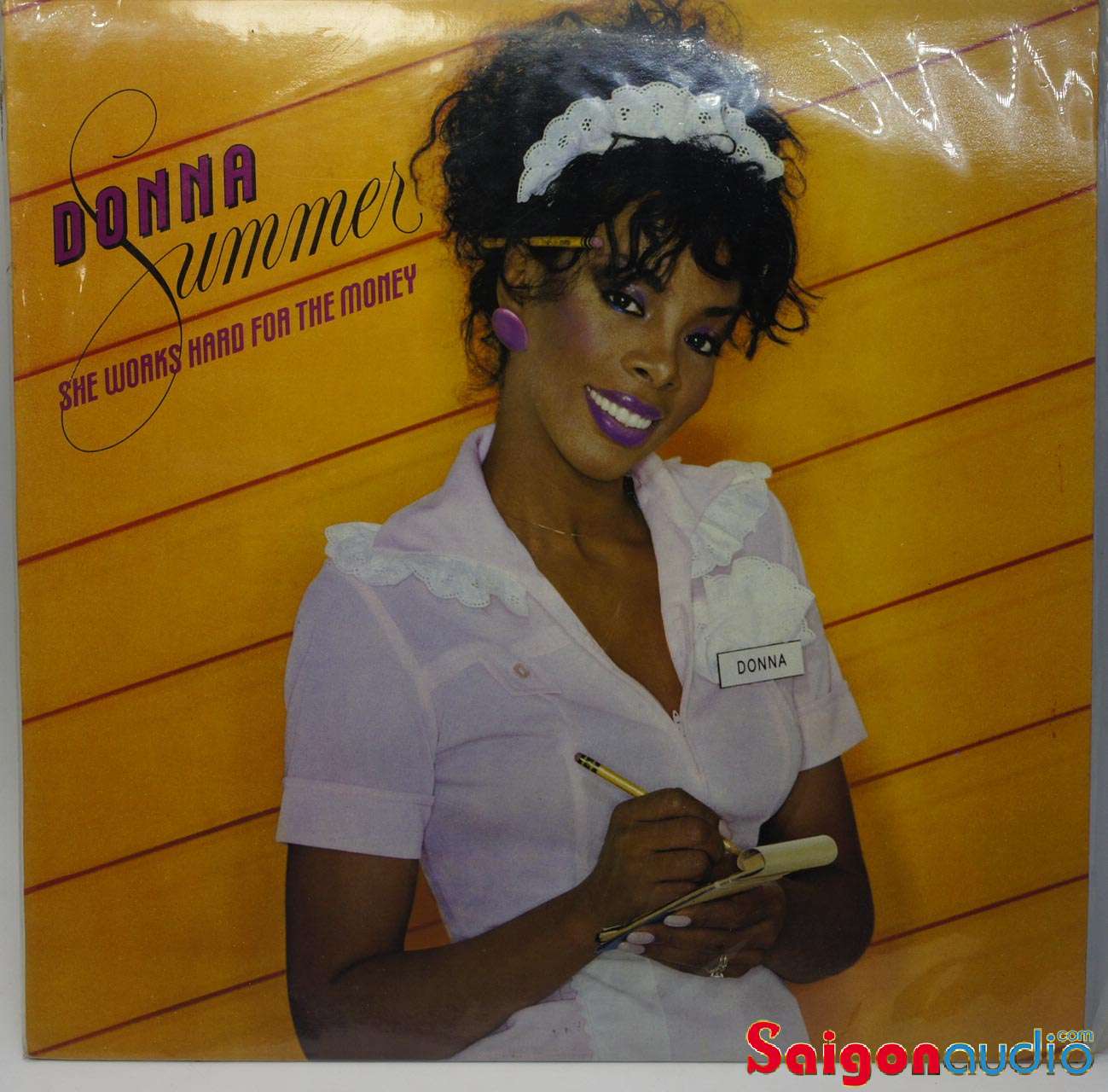 Đĩa than Donna Summer ‎– She Works Hard For The Money | LP Vinyl Records