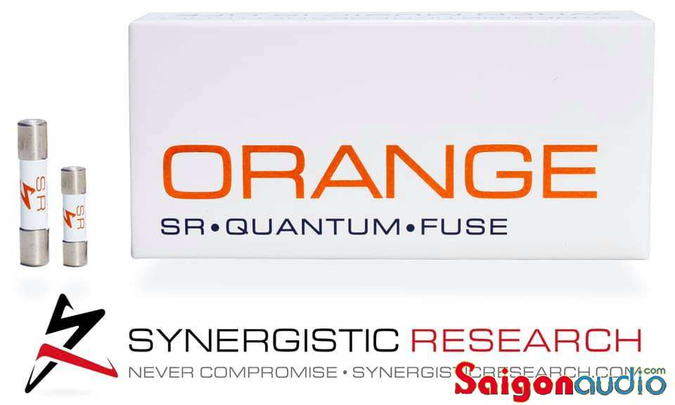 Cầu chì Synergistic Research Quantum ORANGE | 20mm (8A) - 32mm (2.5A)