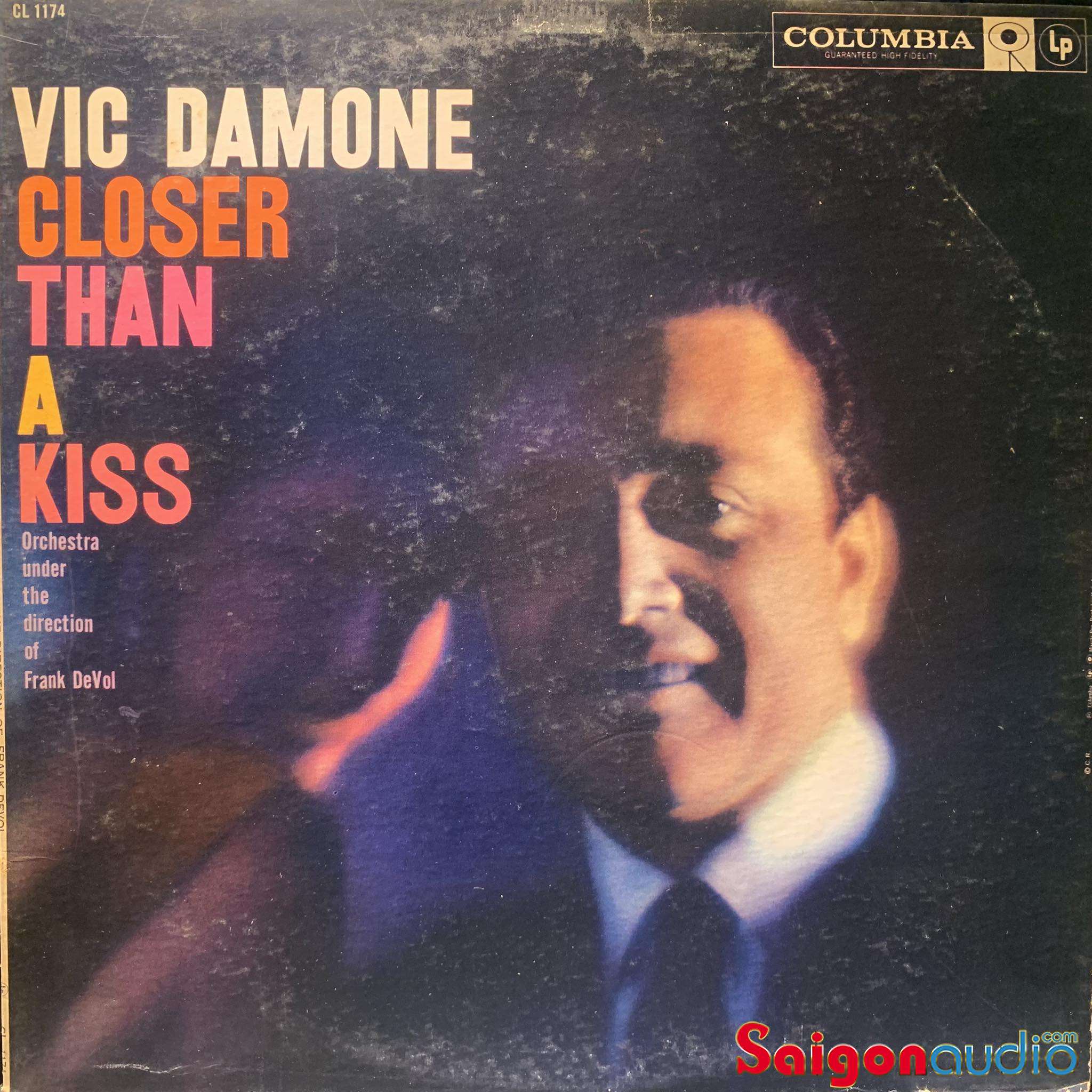 Đĩa than Vic Damone – Closer Than A Kiss | LP Vinyl Records