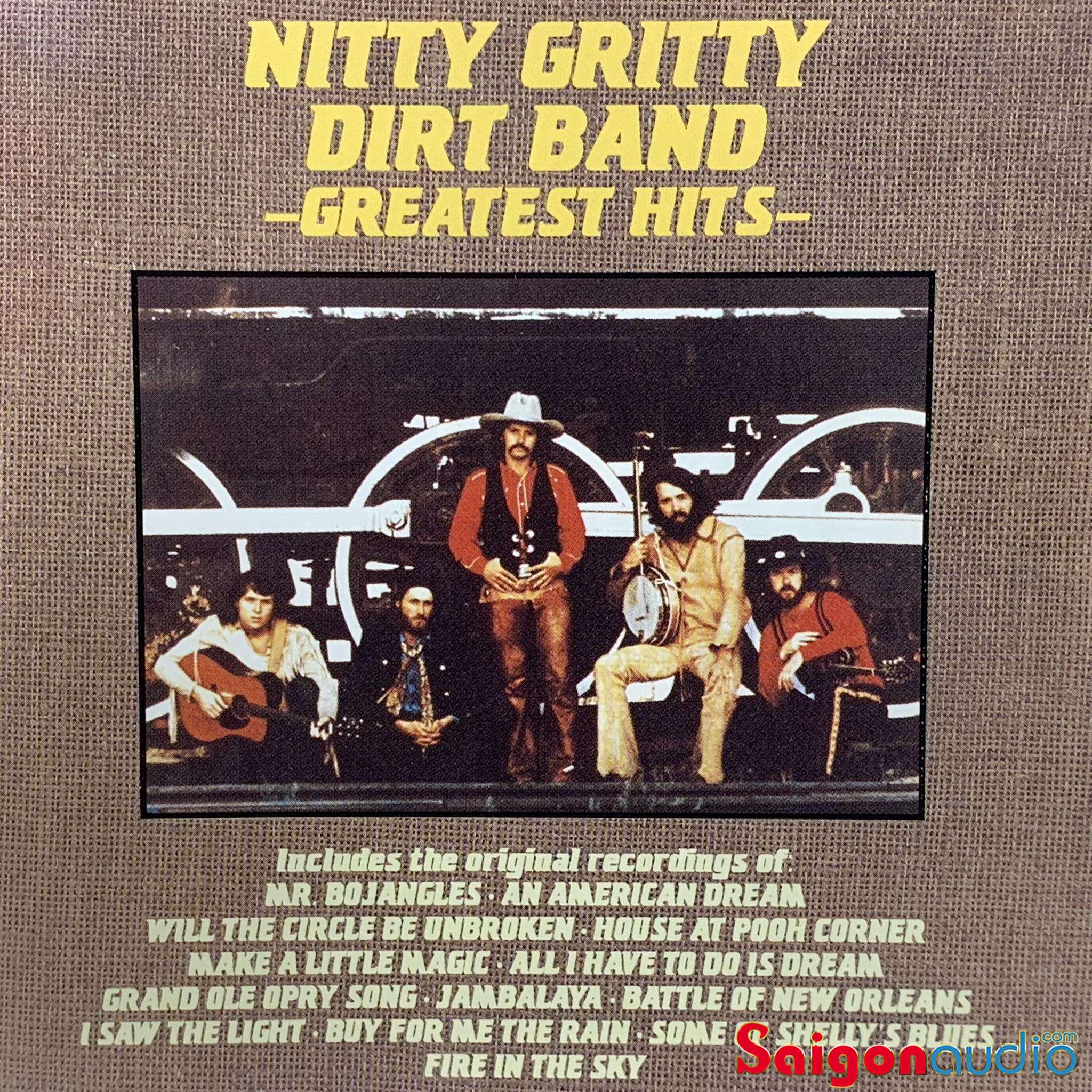 Đĩa CD gốc The Nitty Gritty Dirt Band - Greatest Hits (Free ship khi mua 2 đĩa CD cùng hoặc khác loại)