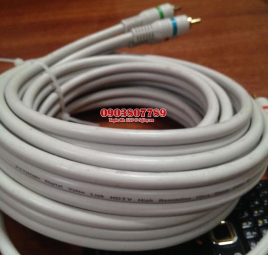 Dây component (3 sợi) Python Digital Video Link HDTV High Resolution Ultra Shield Cable, 4m