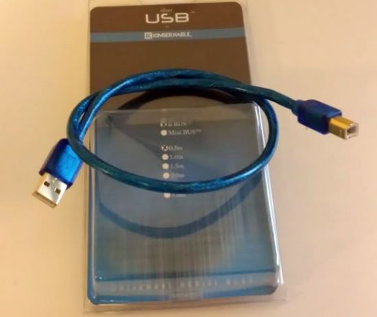 Dây USB Kimber Silver AG, A to B và A to mini B for DAC (1m)