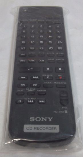 Remote Sony RM-CW1 cho đầu thu Sony CDR W66 và W33