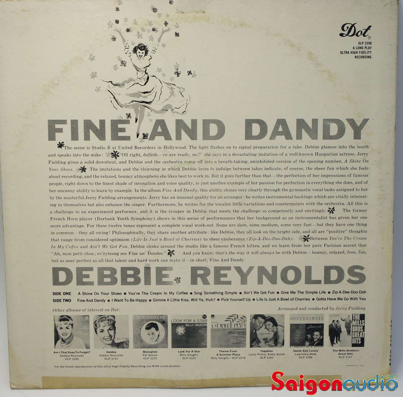 Đĩa than LP Debbie Reynolds - Fine And Dandy (1960)