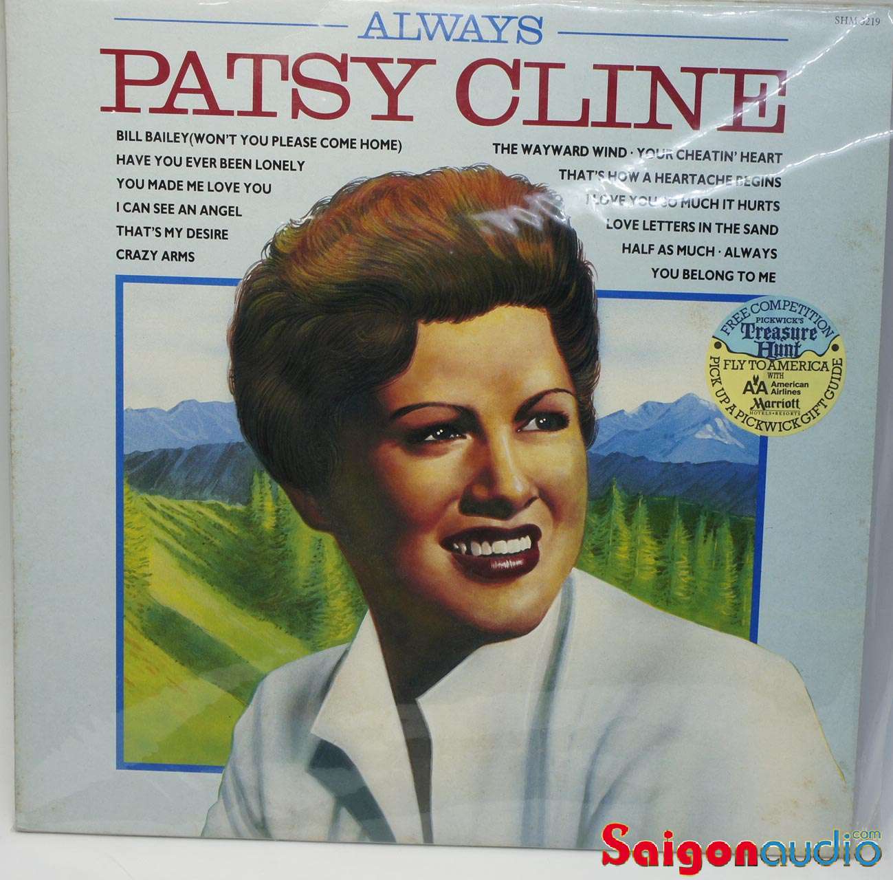 Đĩa than LP Patsy Cline - Always Patsy Cline