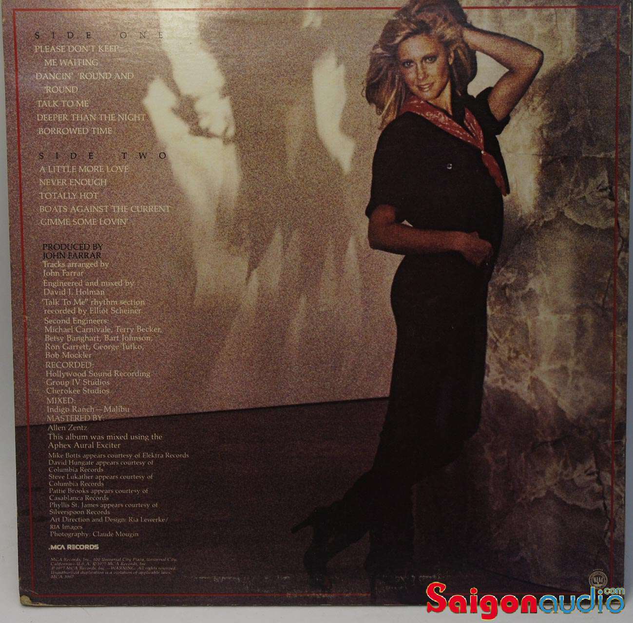 Đĩa than LP Olivia Newton-John ‎– Totally Hot