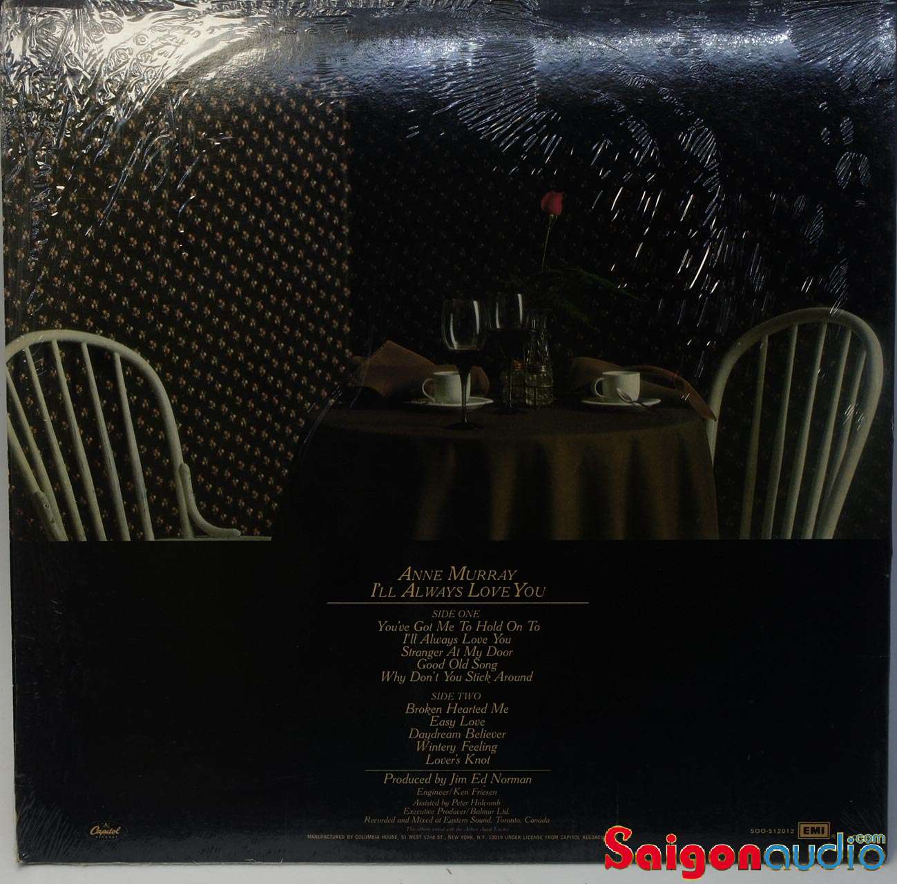 Đĩa than Anne Murray ‎– I Will Always Love You | LP Vinyl Records
