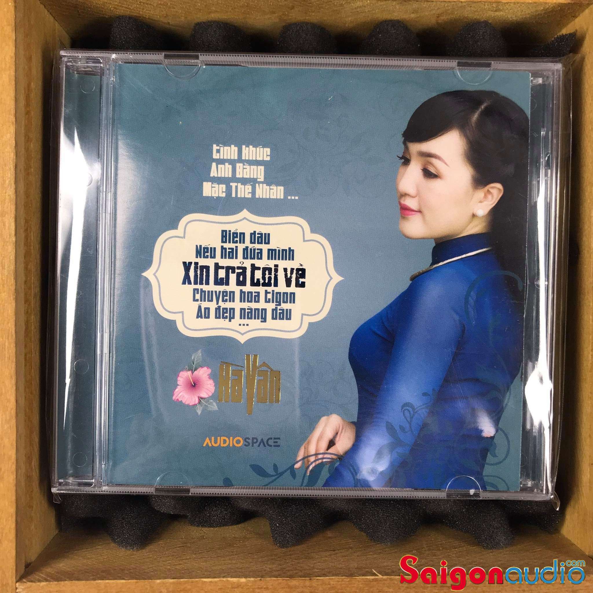 Đĩa CD gốc Hà Vân - Tình Khúc Anh Bằng - Mạc Thế Nhân (Free ship khi mua 2 đĩa CD cùng hoặc khác loại)