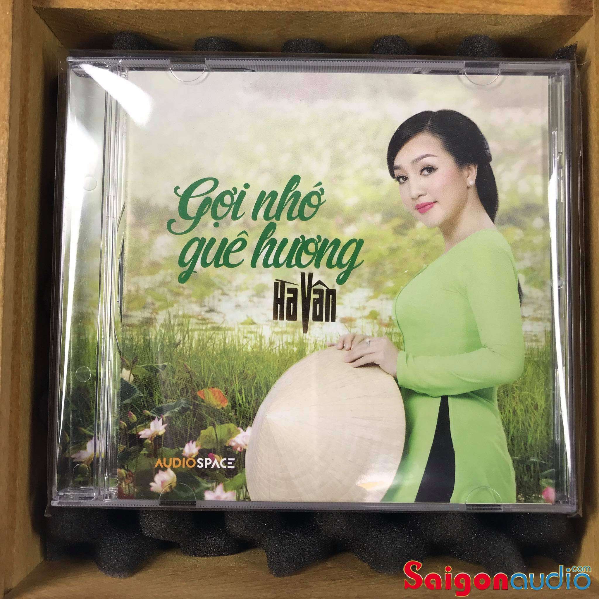 Đĩa CD gốc Tiếng Hát Hà Vân - Gợi Nhớ Quê Hương (Free ship khi mua 2 đĩa CD cùng hoặc khác loại)