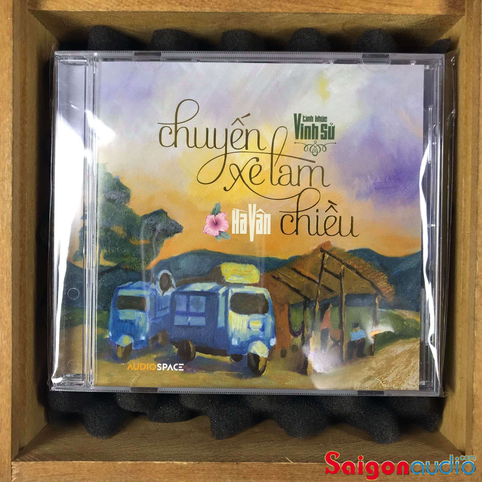 Đĩa CD nhạc gốc Hà Vân - Chuyến Xe Lam Chiều (Tình Khúc Vinh Sử) (Free ship khi mua 2 đĩa CD cùng hoặc khác loại)