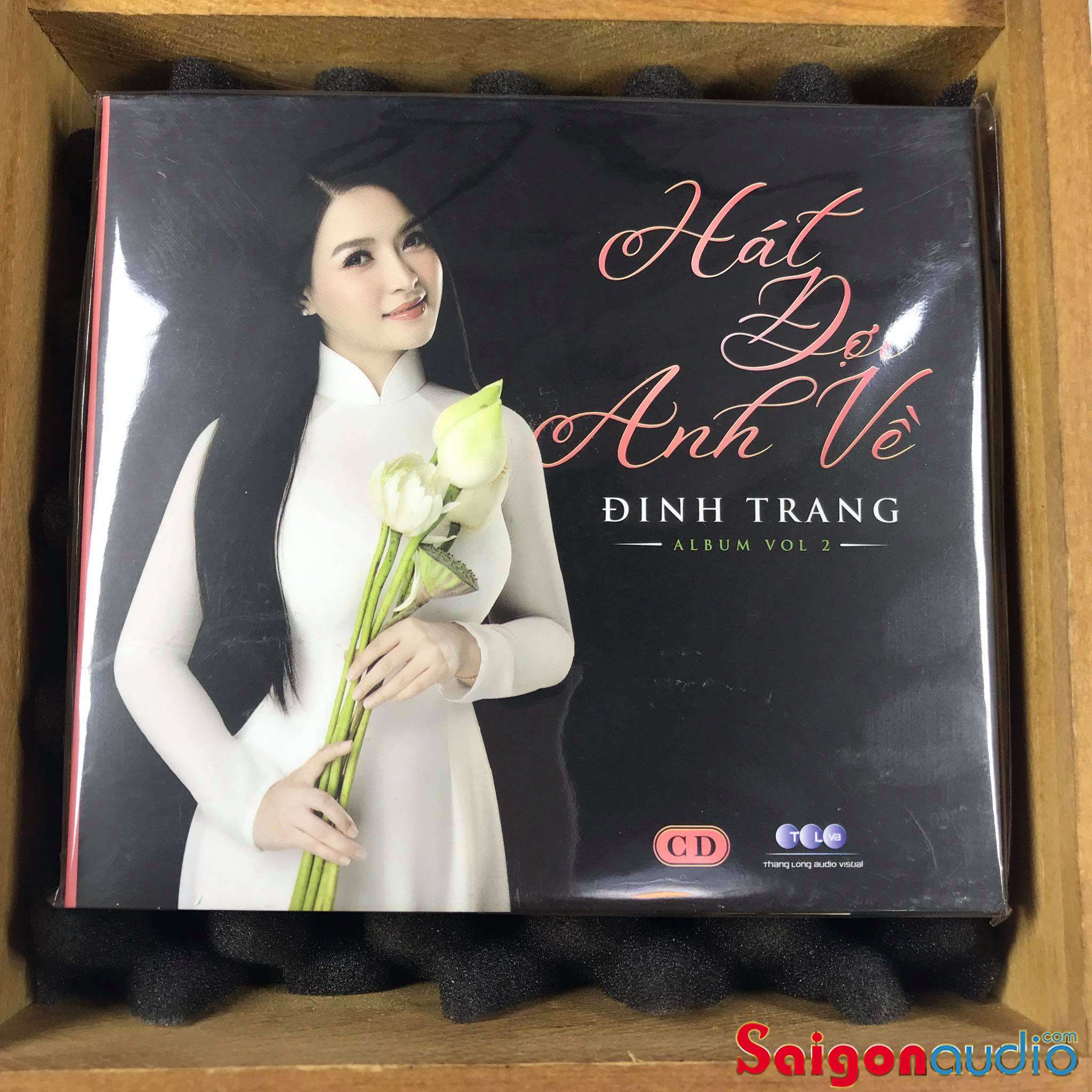 Đĩa CD gốc Đinh Trang Vol.2 - Hát Đợi Anh Về (Free ship khi mua 2 đĩa CD cùng hoặc khác loại)