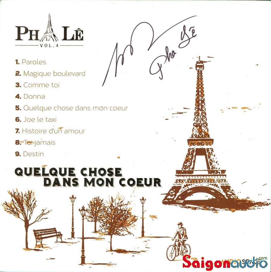 Đĩa CD gốc Pha Lê Vol.4 Nhạc Pháp (Free ship khi mua 2 đĩa CD cùng hoặc khác loại)