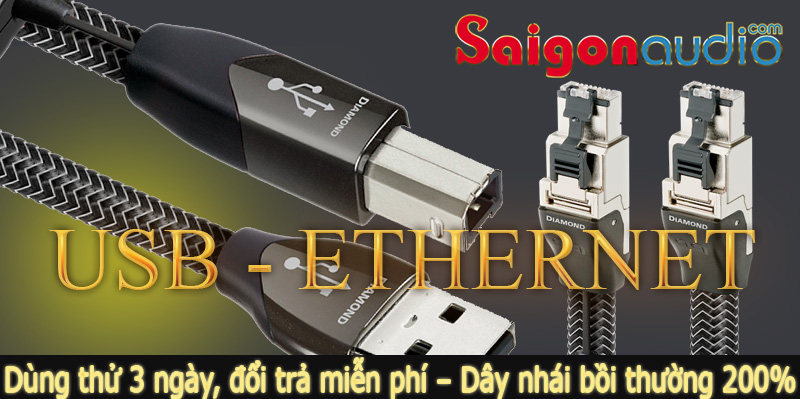Dây USB và Ethernet