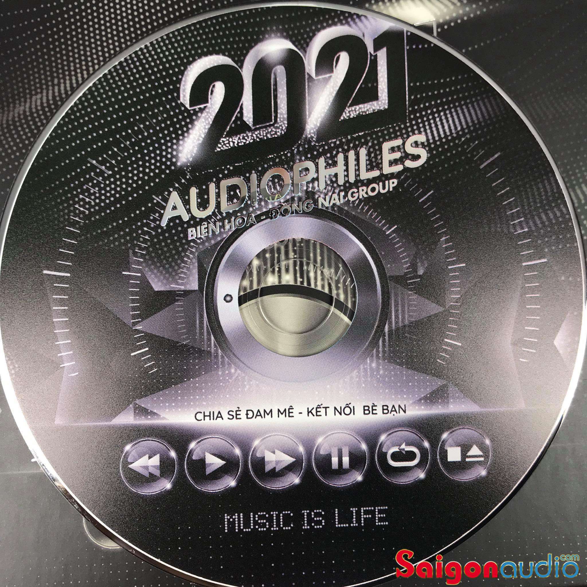 Đĩa CD nhạc Biên Hoà Đồng Nai Audiophile 7th 2021 (Free ship khi mua 2 đĩa CD cùng hoặc khác loại)