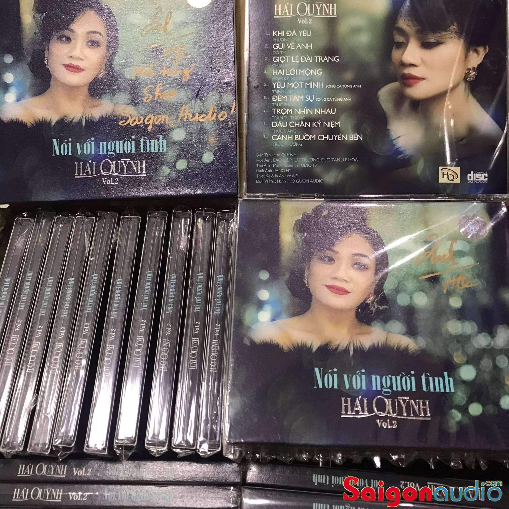 Đĩa CD gốc Nói Với Người Tình Vol 2 - Tiếng hát Hải Quỳnh (Free ship khi mua 2 đĩa CD cùng hoặc khác loại)