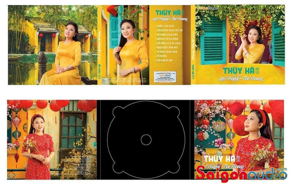 Đĩa CD gốc Thuý Hà - Tình Khúc Lam Phương & Trúc Phương (Free ship khi mua 2 đĩa CD cùng hoặc khác loại)