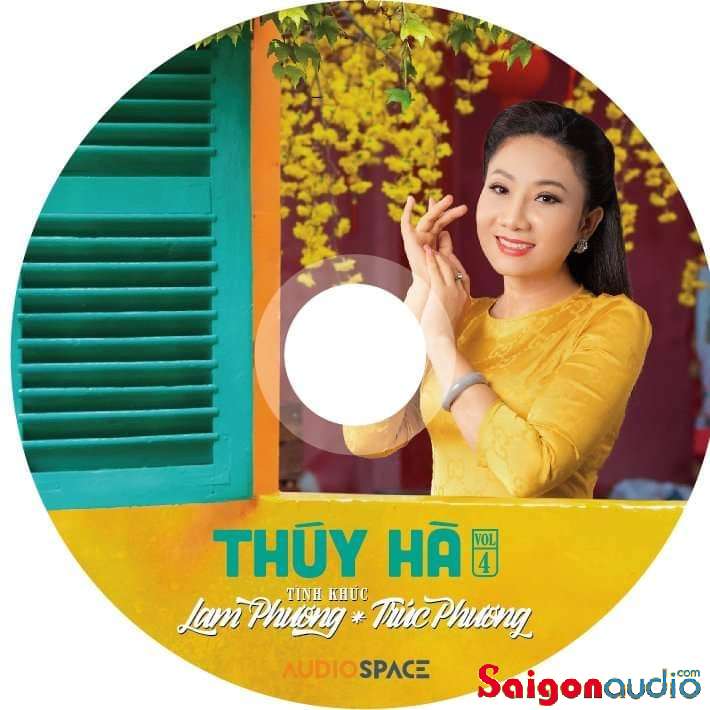 Đĩa CD gốc Thuý Hà - Tình Khúc Lam Phương & Trúc Phương (Free ship khi mua 2 đĩa CD cùng hoặc khác loại)