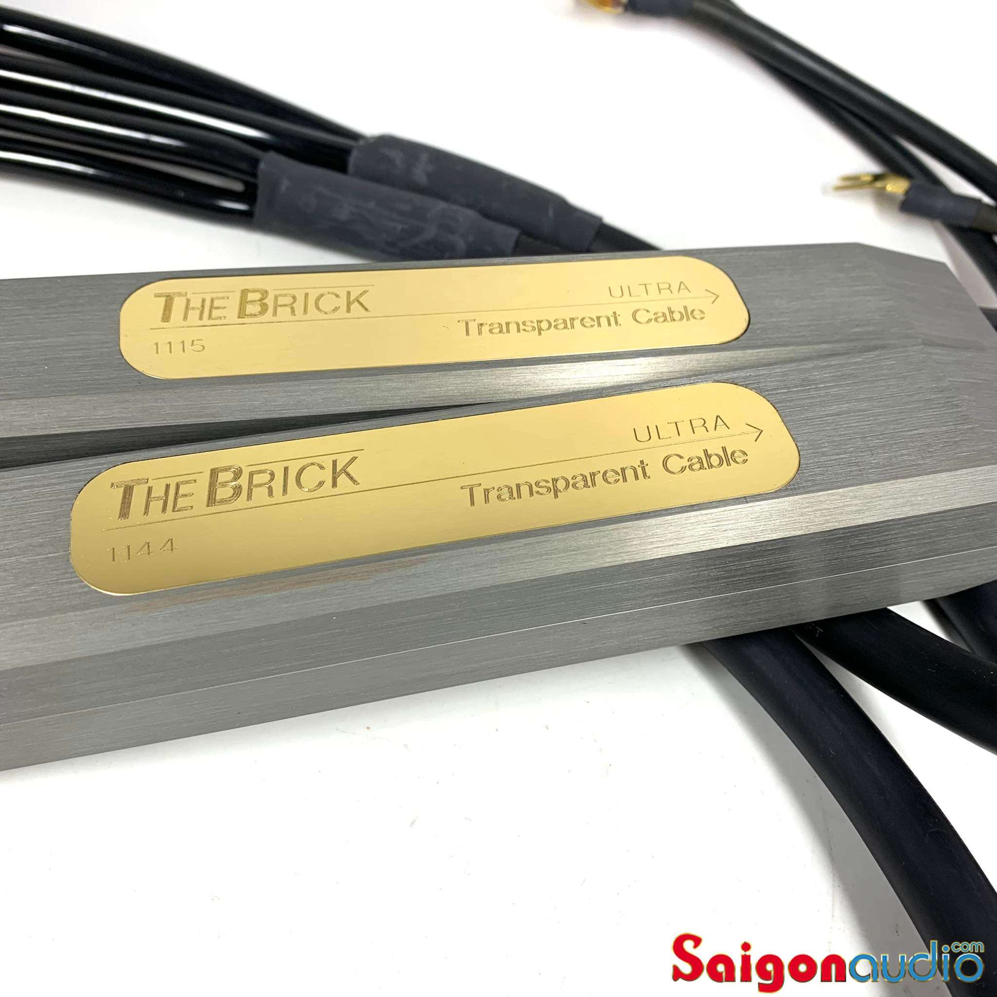 Dây loa Transparent Audio Brick ULTRA | 2m4 (MSRP $2100)