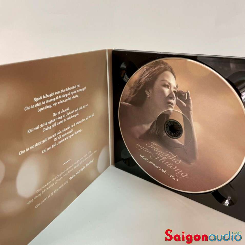 Đĩa CD gốc Hồng Nhung Đỗ - Trăm Nhớ Ngàn Thương (Free ship khi mua 2 đĩa CD cùng hoặc khác loại)
