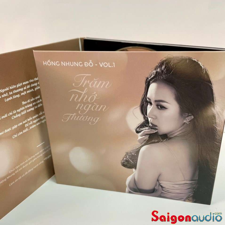 Đĩa CD nhạc gốc Hồng Nhung Đỗ - Trăm Nhớ Ngàn Thương (Free ship khi mua 2 đĩa CD cùng hoặc khác loại)