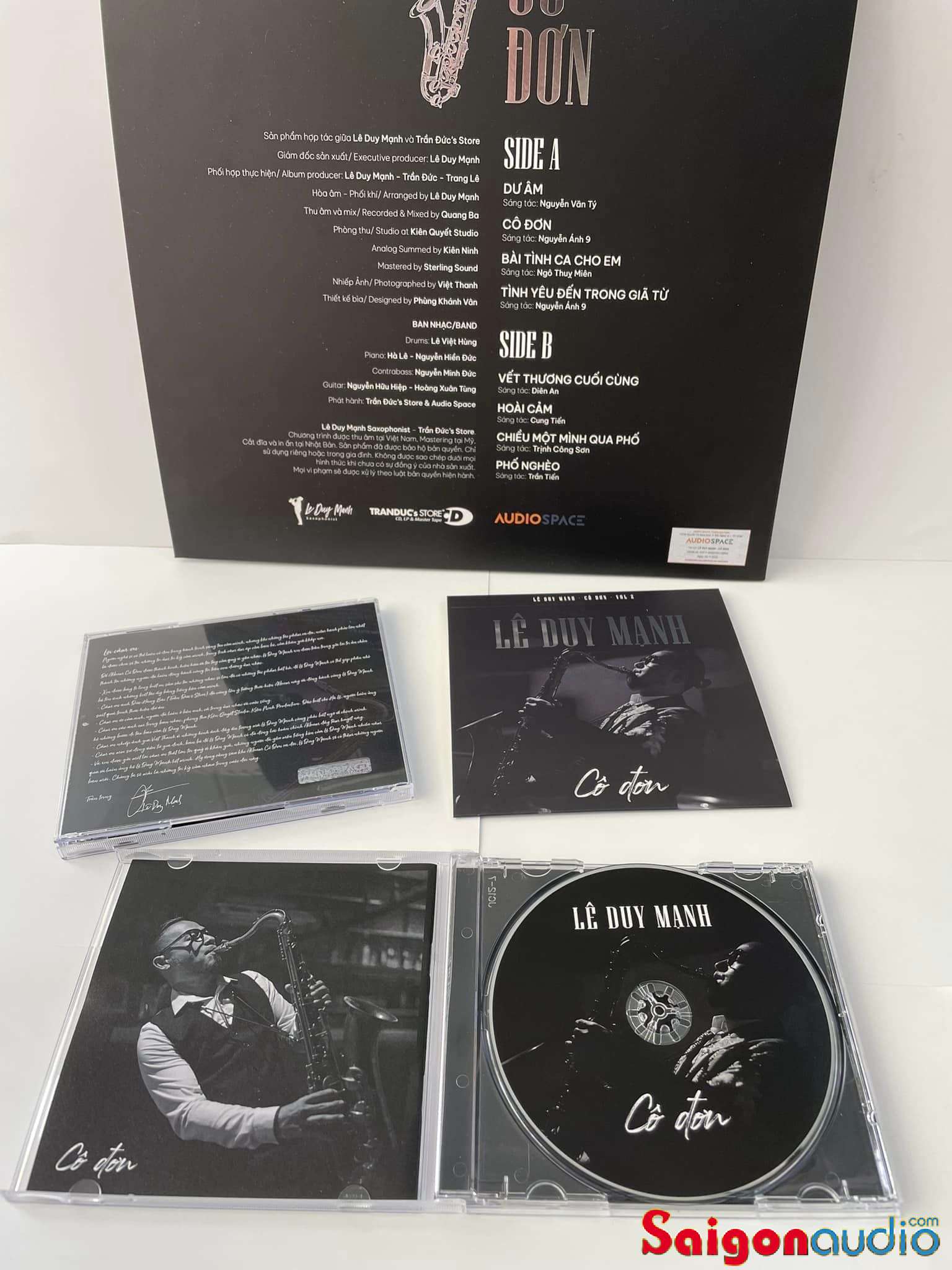 Đĩa CD nhạc gốc Lê Duy Mạnh - Cô Đơn (Free ship khi mua 2 đĩa CD cùng hoặc khác loại)