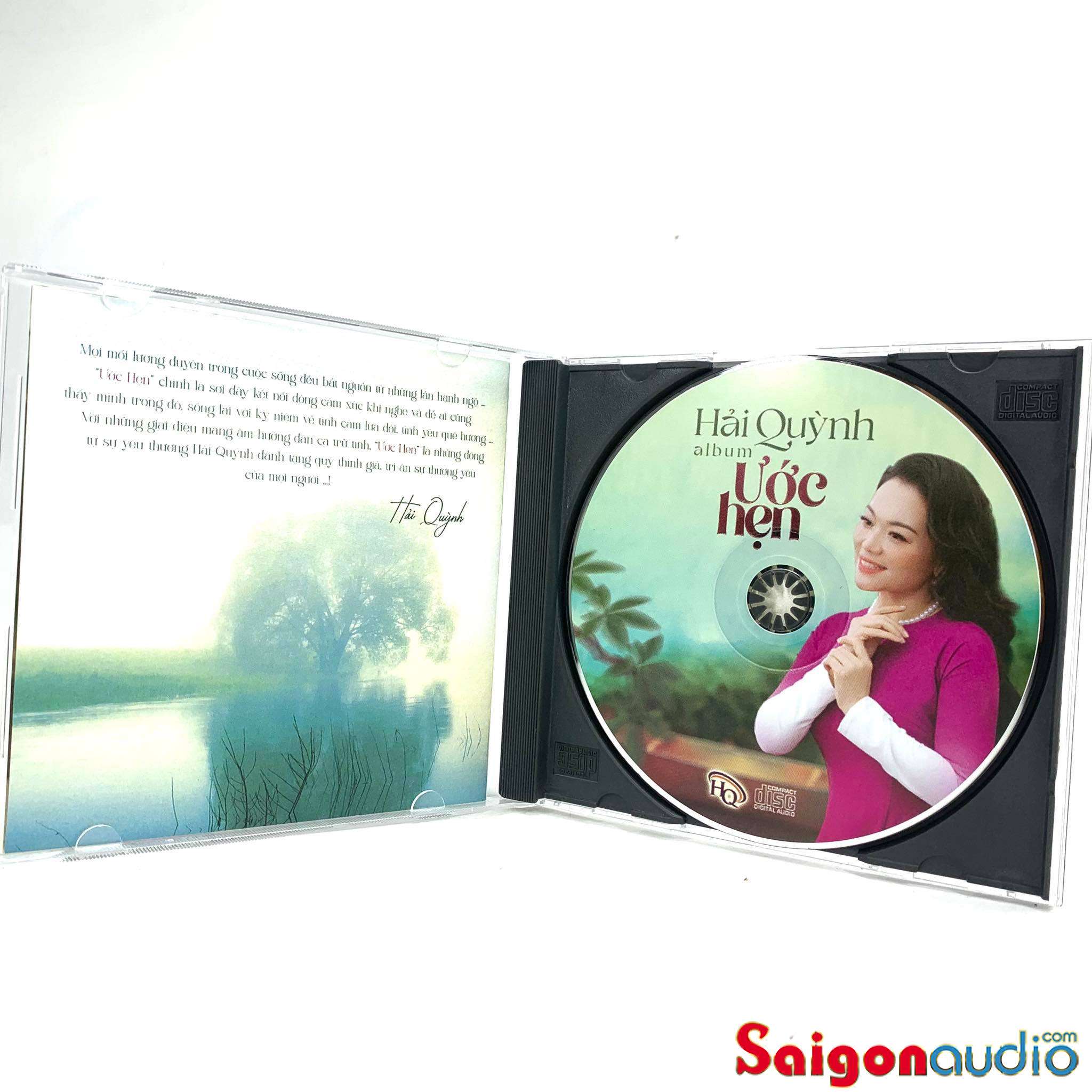 Đĩa CD nhạc gốc Hải Quỳnh - Ước Hẹn (Free ship khi mua 2 đĩa CD cùng hoặc khác loại)