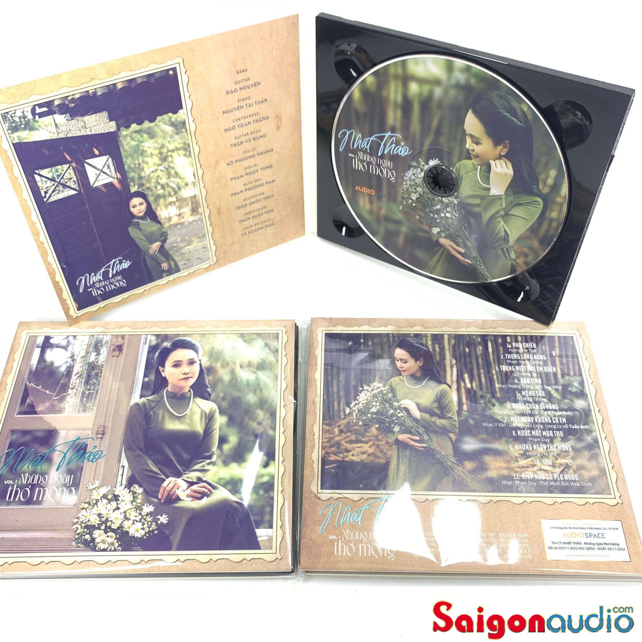 Đĩa CD nhạc gốc Nhật Thảo - Những Ngày Thơ Mộng (Free ship khi mua 2 đĩa CD cùng hoặc khác loại)