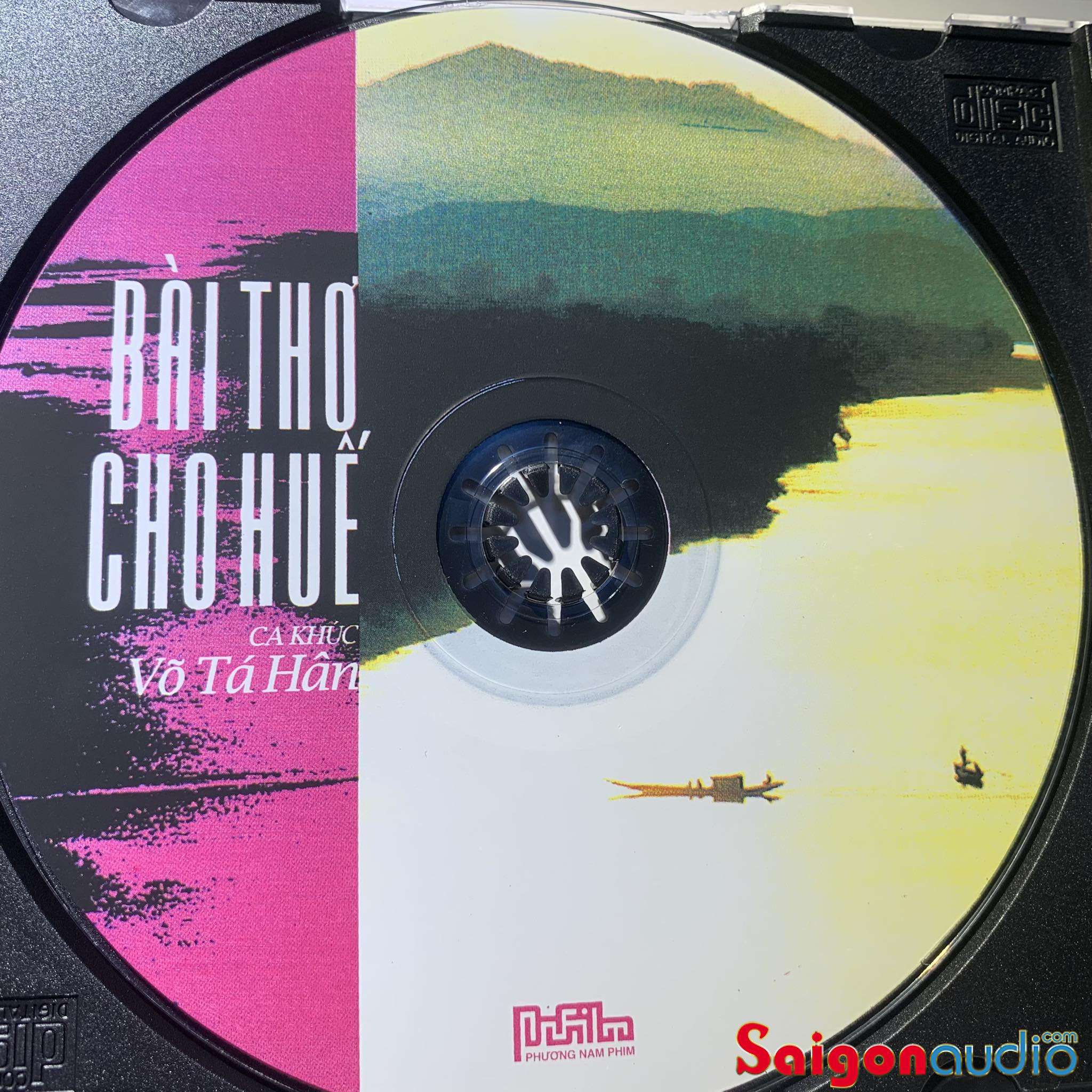 Đĩa CD gốc Bài Thơ Cho Huế - Ca Khúc Võ Tá Hân (Free ship khi mua 2 đĩa CD cùng hoặc khác loại)