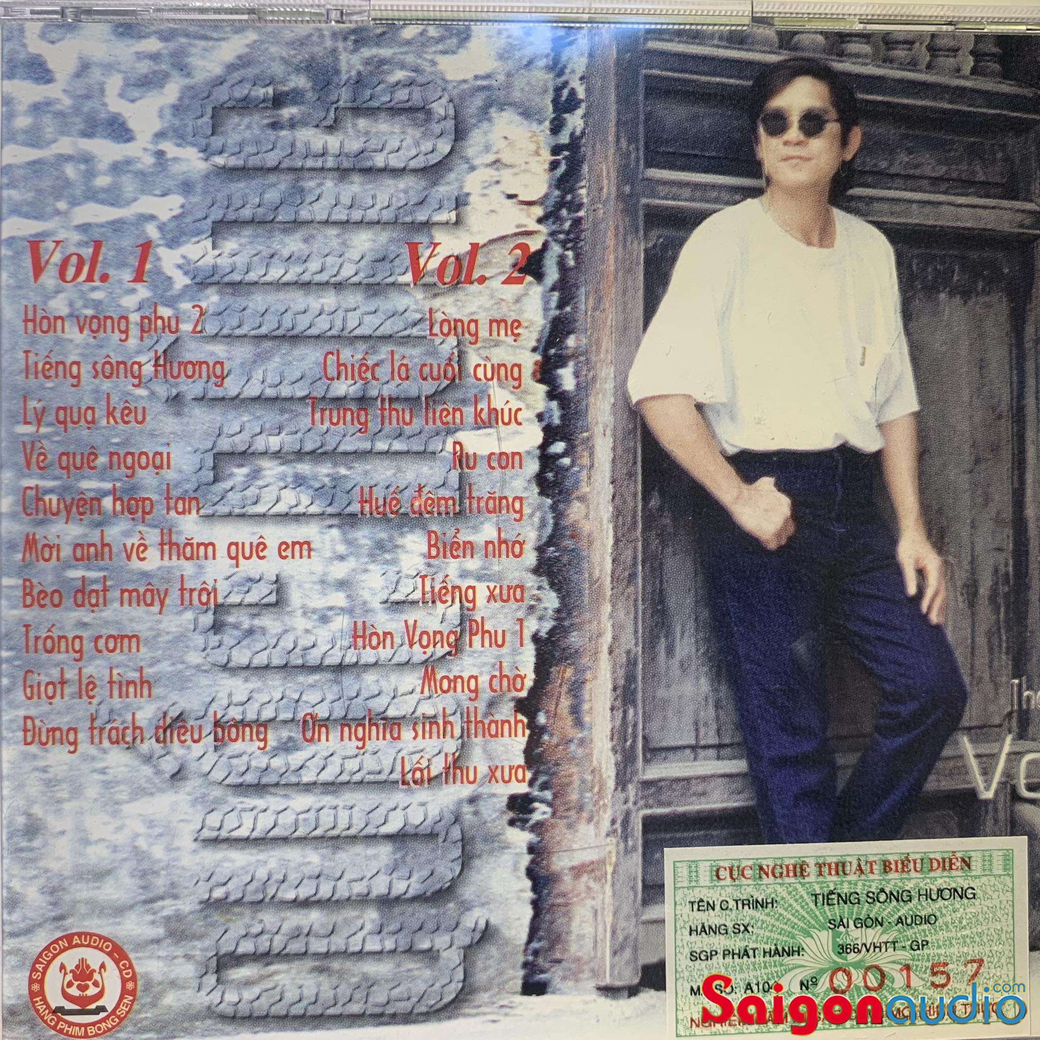 Đĩa CD gốc Hòa Tấu Quốc Dũng - Tiếng Sông Hương Vol.1 (Free ship khi mua 2 đĩa CD cùng hoặc khác loại)