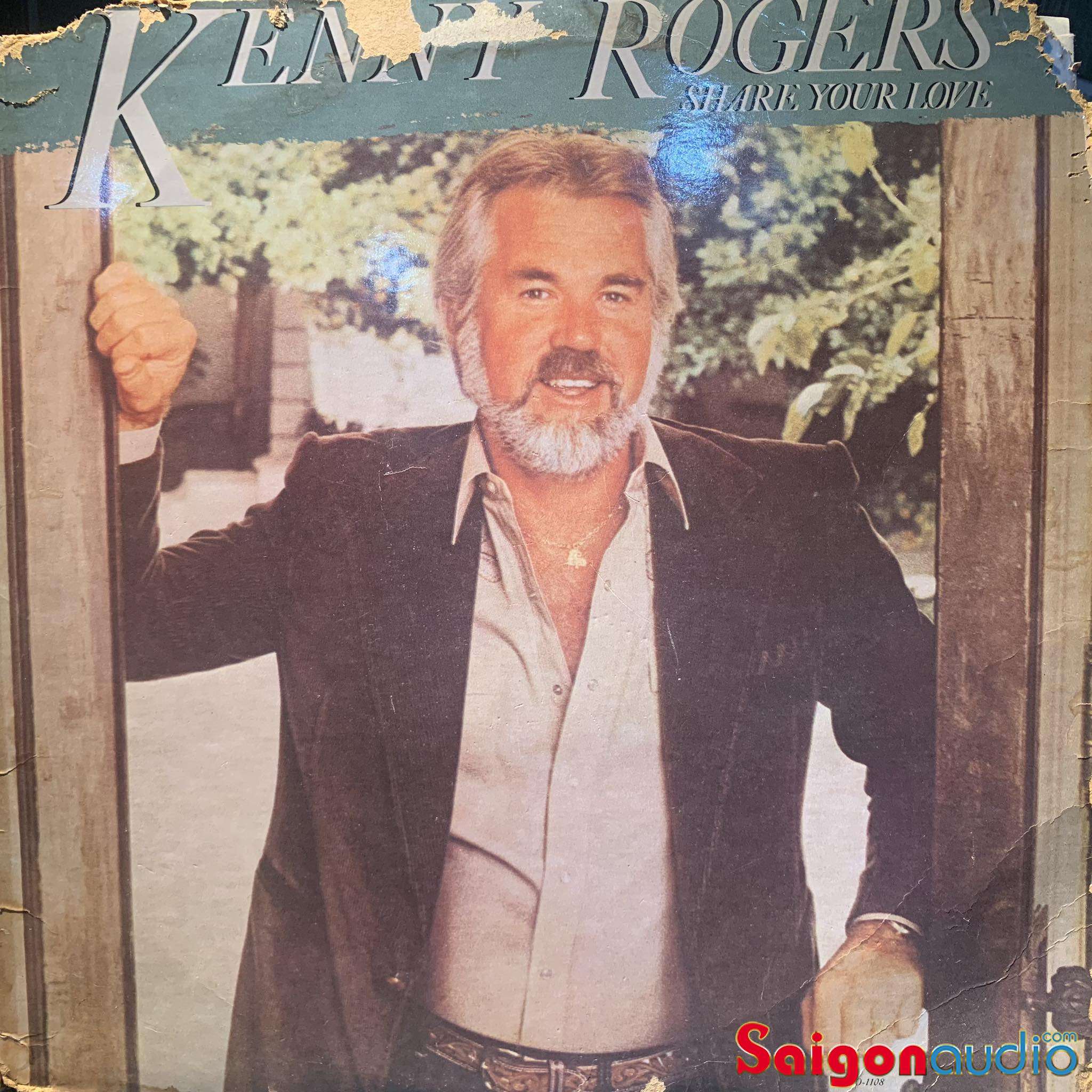 Đĩa than Kenny Rogers – Share Your Love | LP Vinyl Records