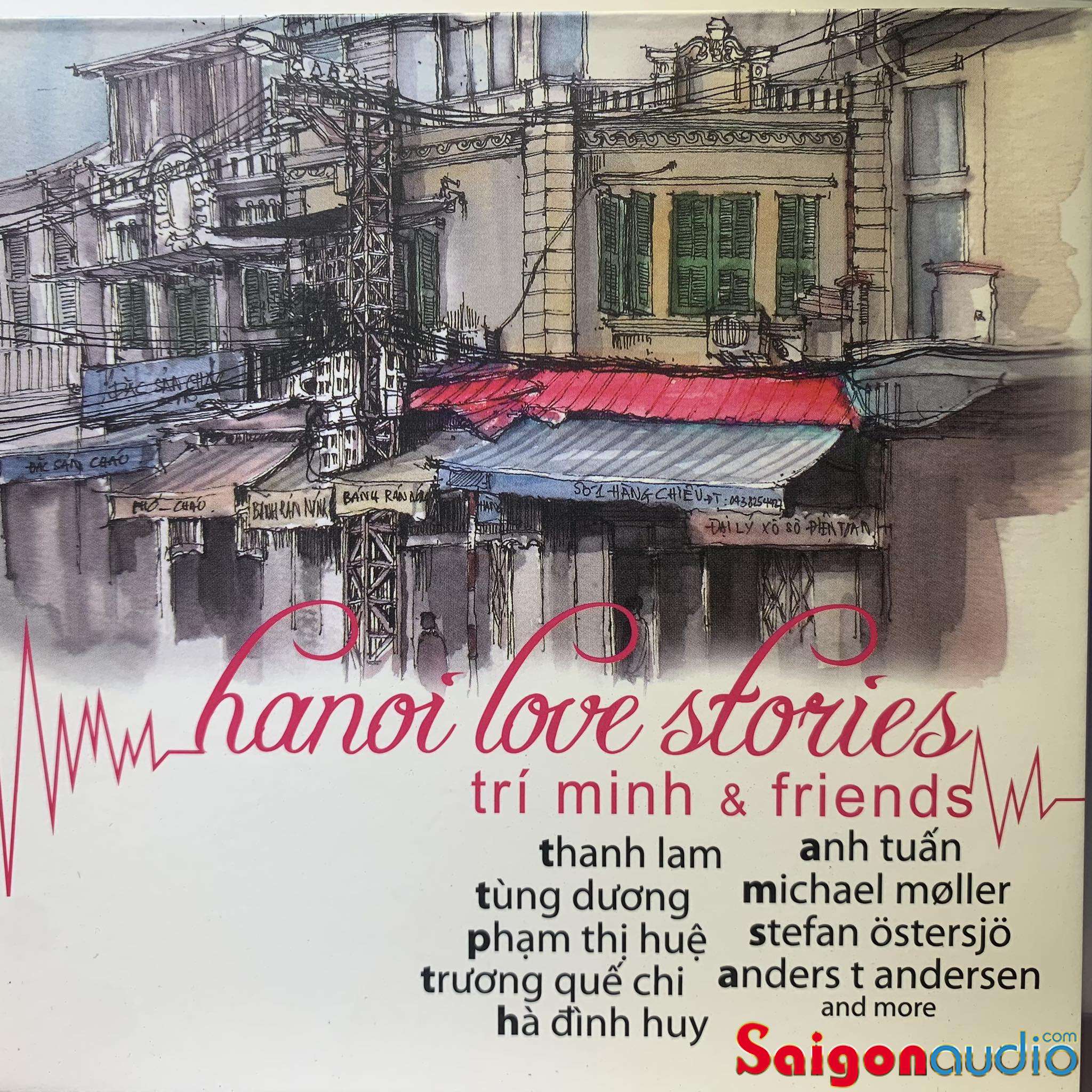 Đĩa CD gốc Trí Minh & Friends – Hanoi Love Stories (Free ship khi mua 2 đĩa CD cùng hoặc khác loại)