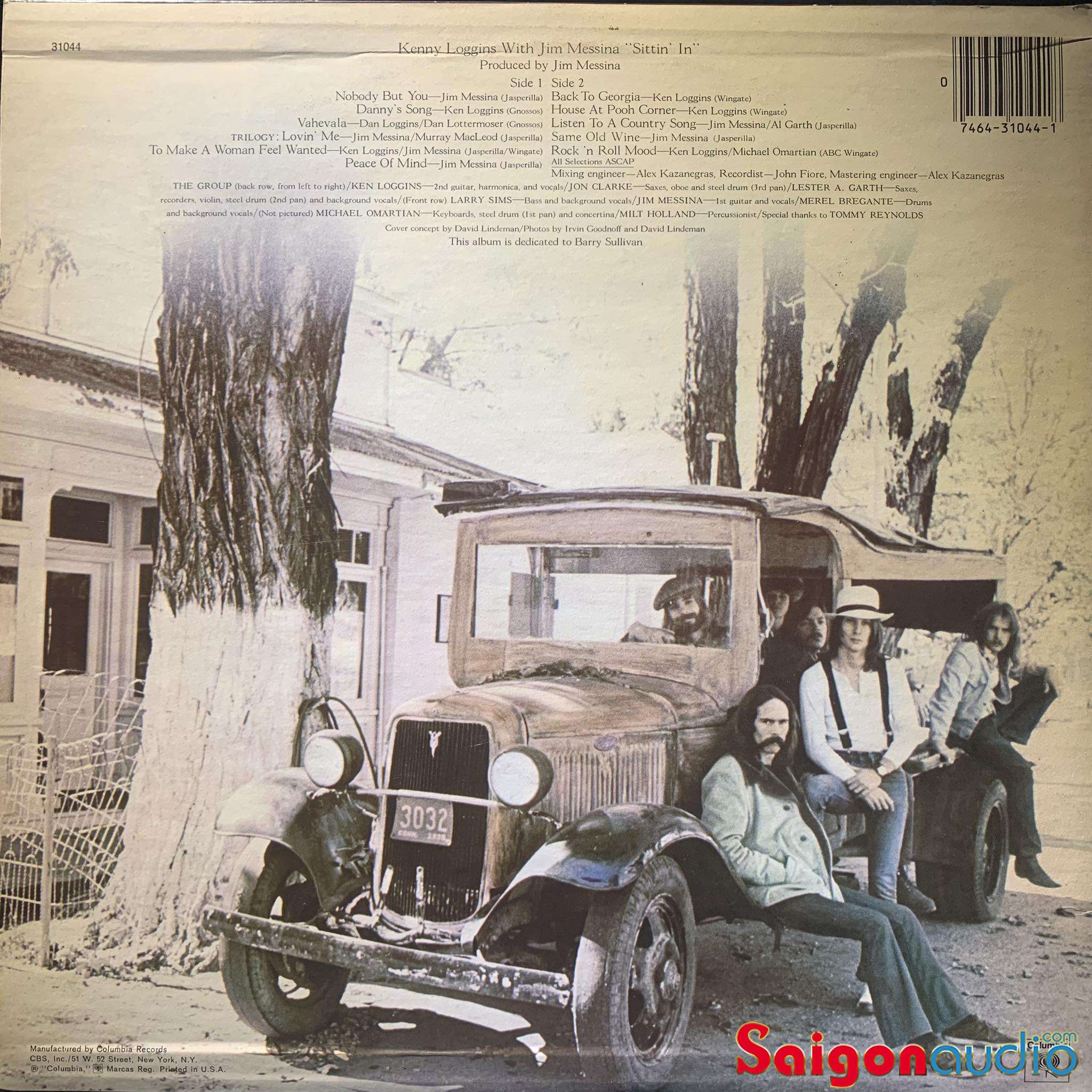 Đĩa than Kenny Loggins With Jim Messina - Sitting In | LP Vinyl Records
