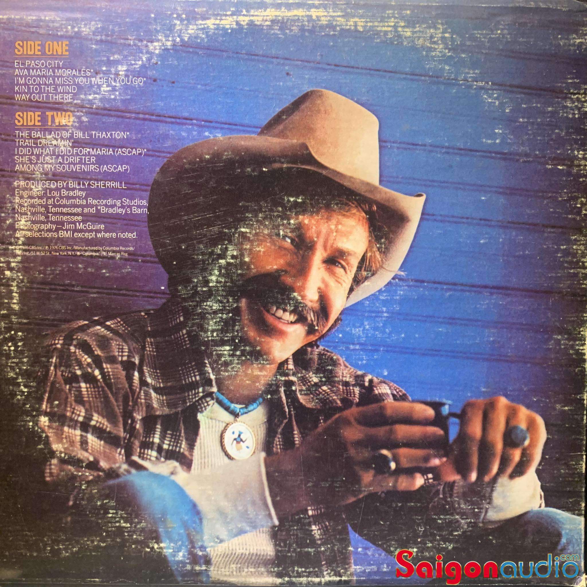 Đĩa than Marty Robbins – El Paso City | LP Vinyl Records