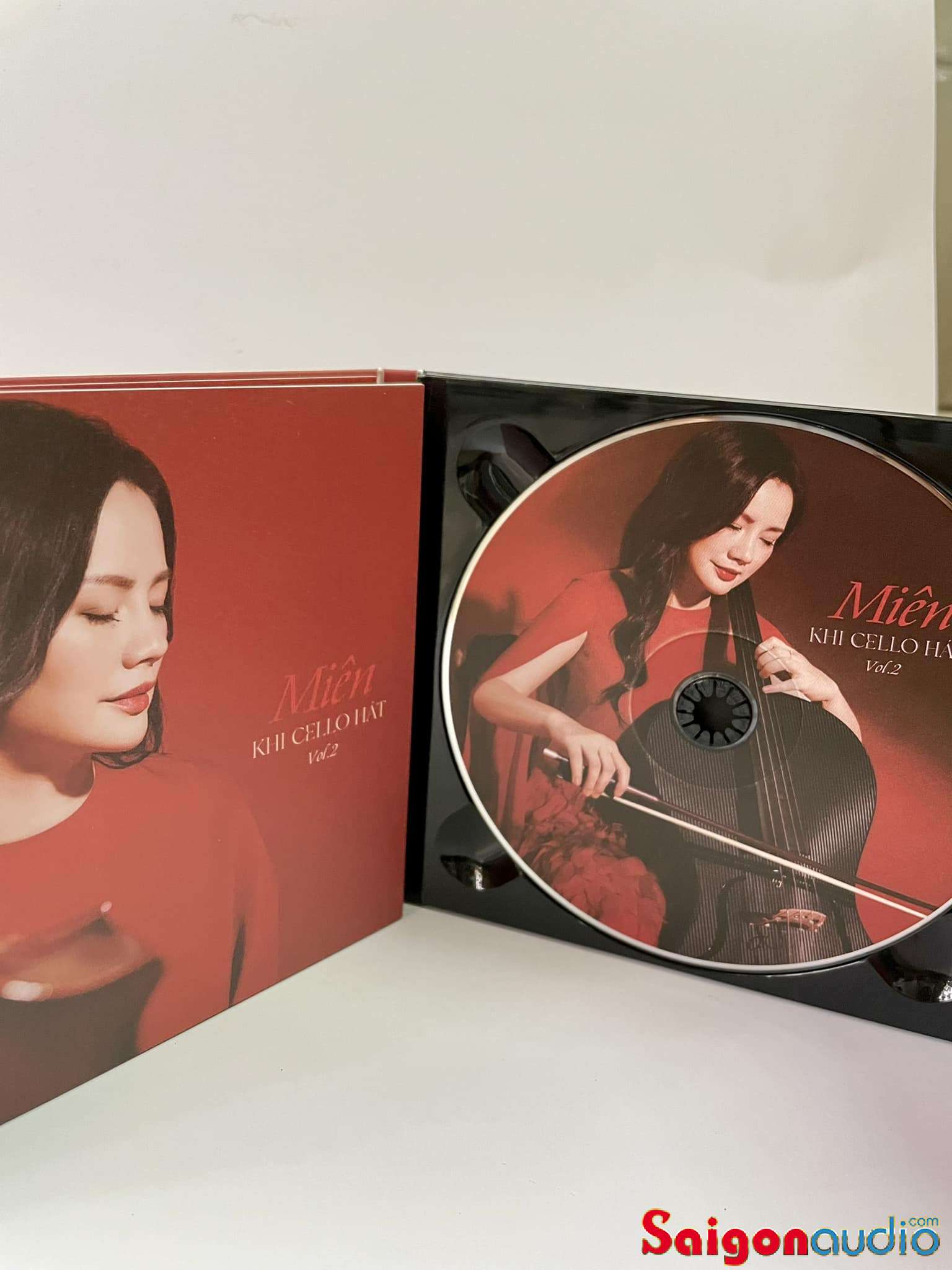 Đĩa CD gốc Hà Miên - Khi Cello Hát (Free ship khi mua 2 đĩa CD cùng hoặc khác loại)