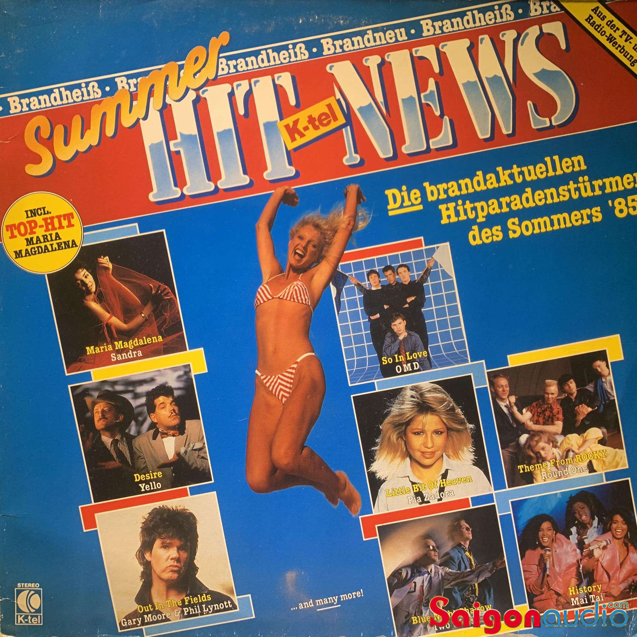 Đĩa than Summer Hit News w Modern Talking Bad Boys Blue Gary Moore 1985 | LP Vinyl Records