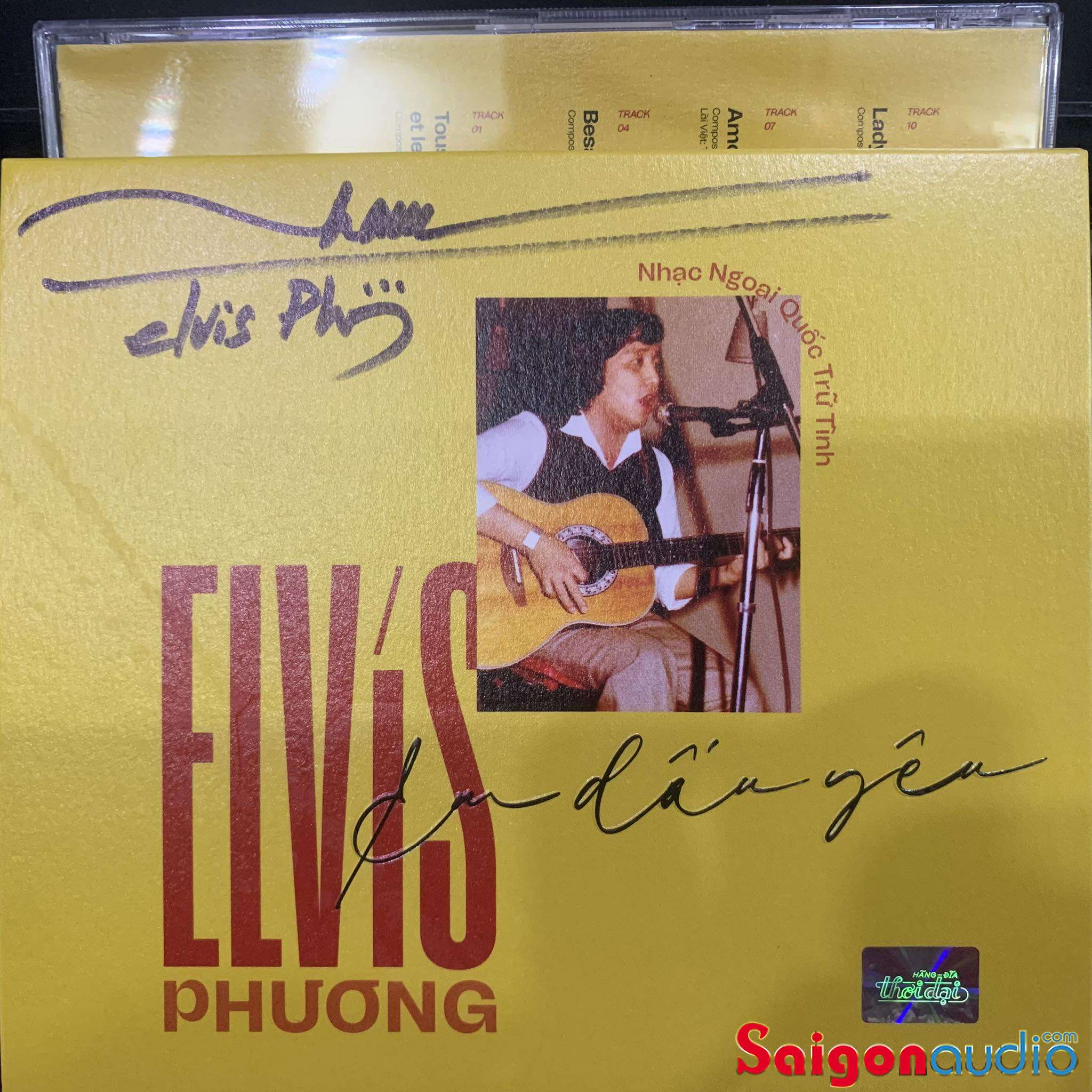 Đĩa CD nhạc gốc Elvis Phương - Em Dấu Yêu - Kỷ Niệm 60 Năm Ca Hát (Free ship khi mua 2 đĩa CD cùng hoặc khác loại)
