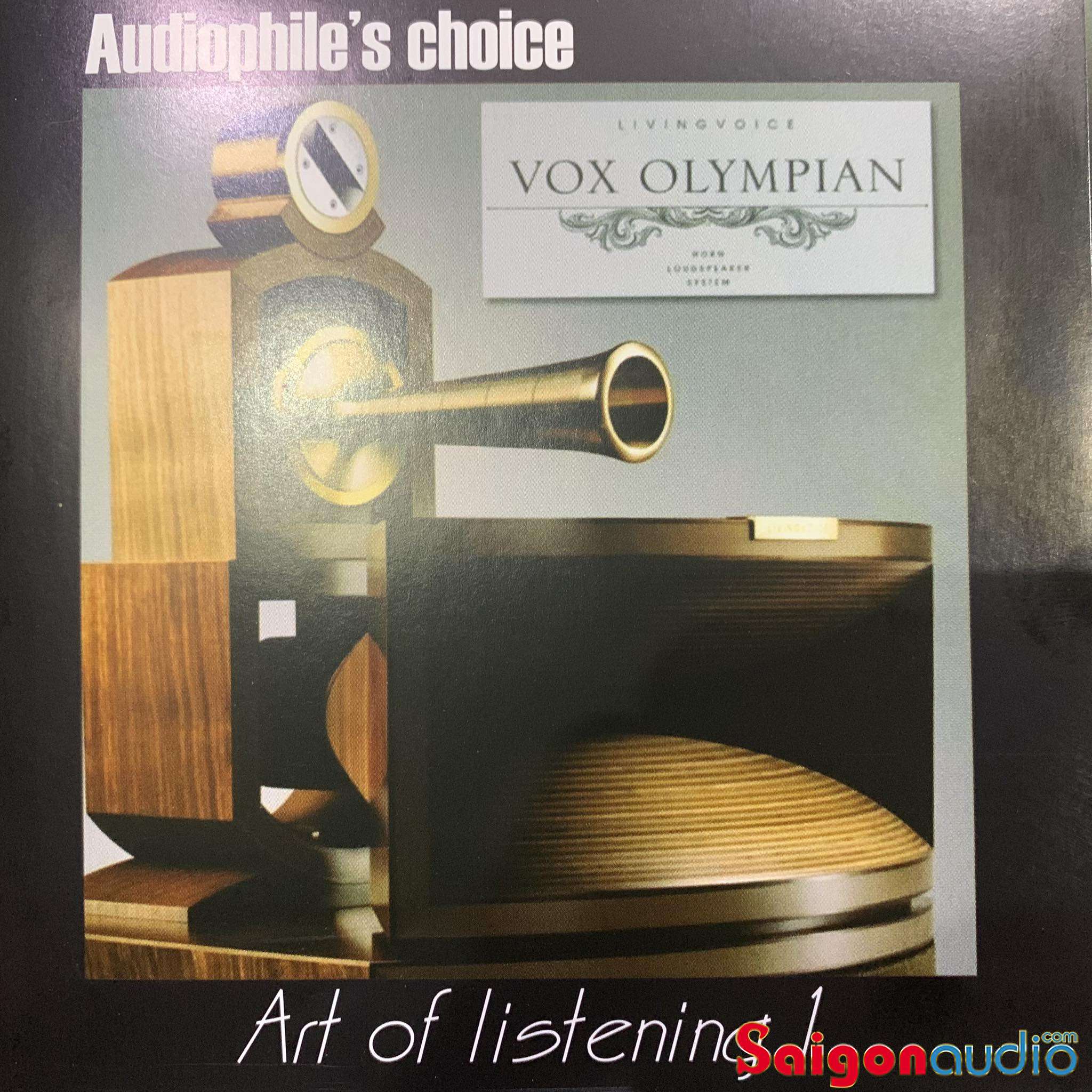 Đĩa CD nhạc Avikv Records - Audiophile Choice - Art Of Listening 1 (Free ship khi mua 2 đĩa CD cùng hoặc khác loại)