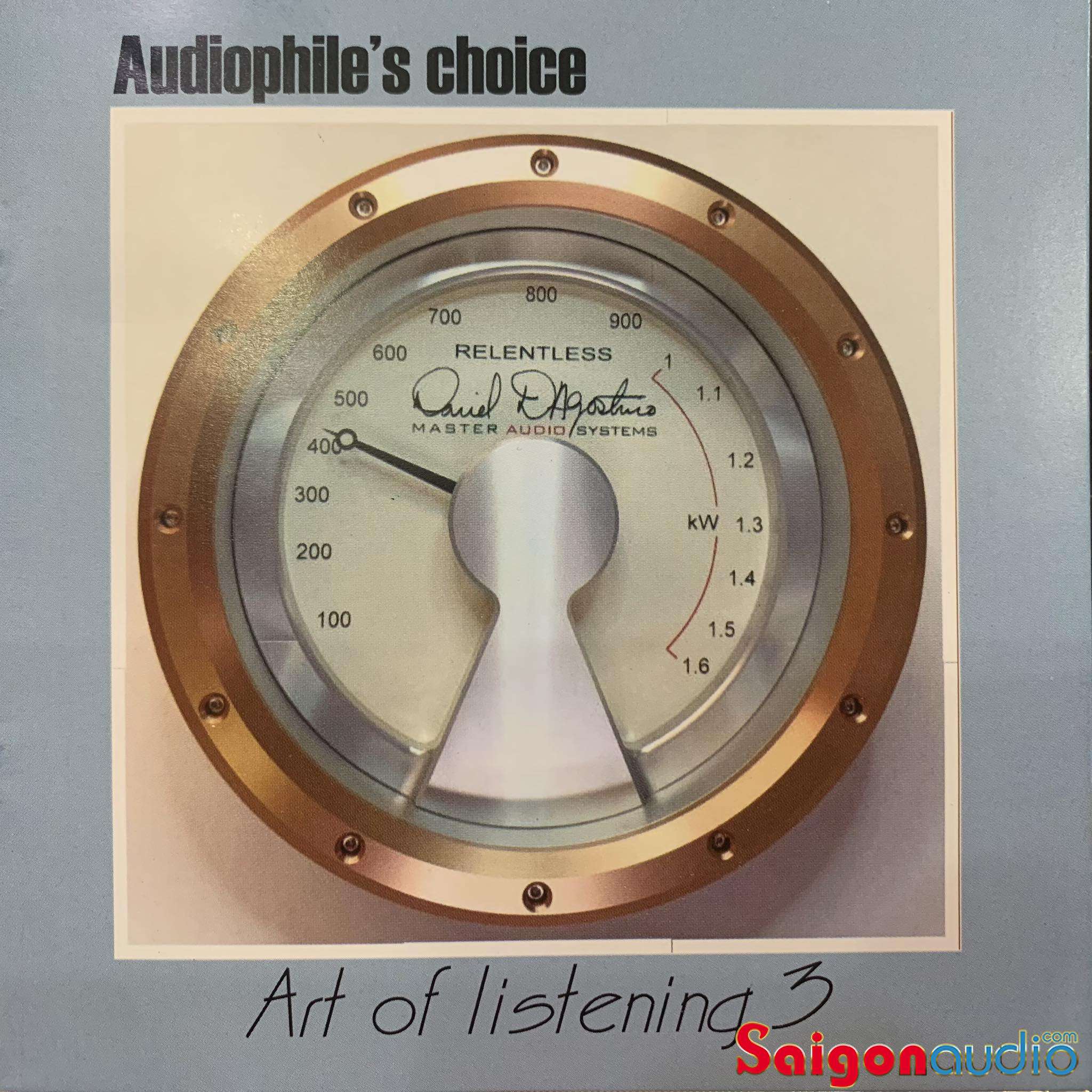 Đĩa CD nhạc Avikv Records - Audiophile Choice - Art Of Listening 3 (Free ship khi mua 2 đĩa CD cùng hoặc khác loại)