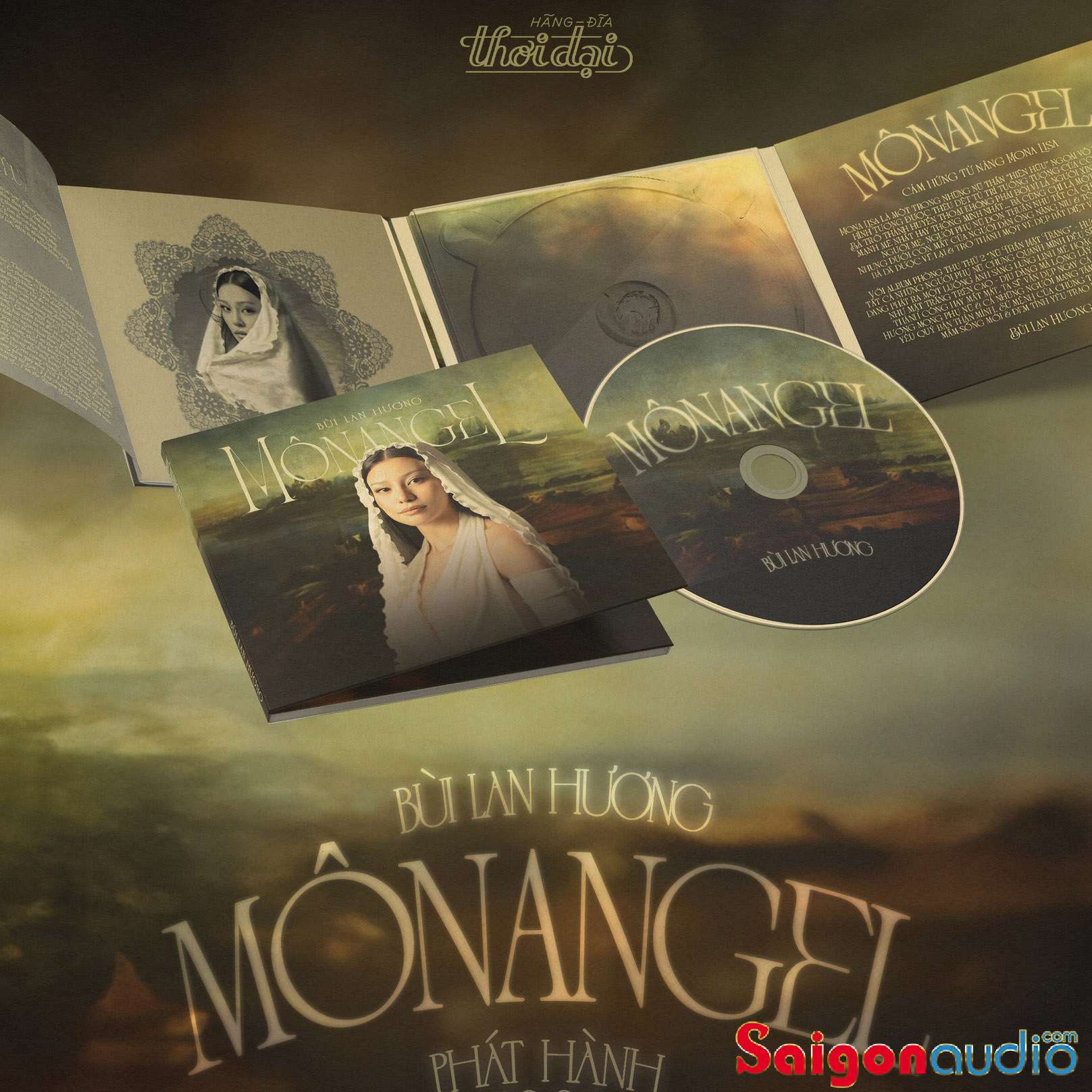 Đĩa CD gốc Bùi Lan Hương - Nữ Thần Mặt Trăng (Monoangel) (Free ship khi mua 2 đĩa CD cùng hoặc khác loại)